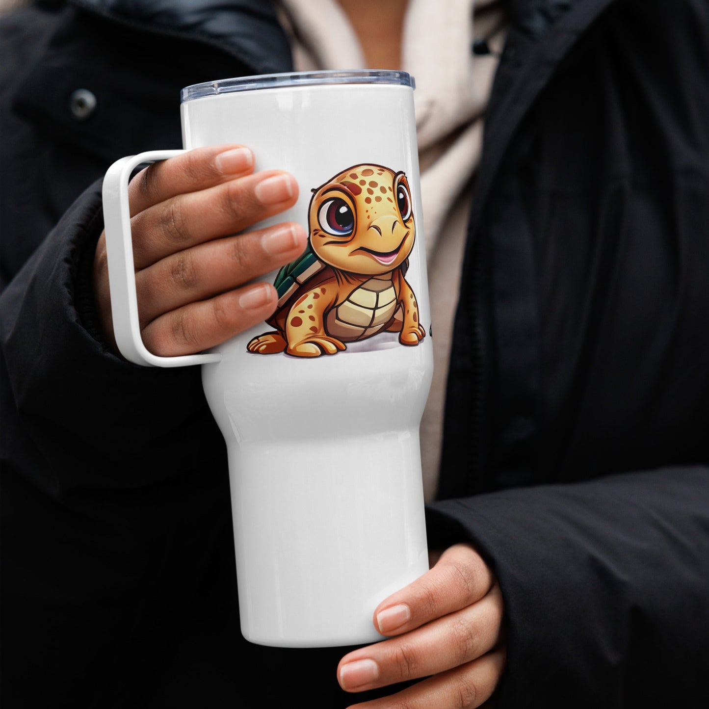 Cute Turtles Travel Mug (25 oz) - Mugs - Discovery Co.