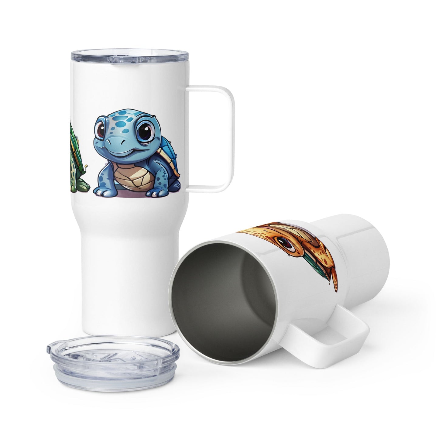 Cute Turtles Travel Mug (25 oz) - Mugs - Discovery Co.