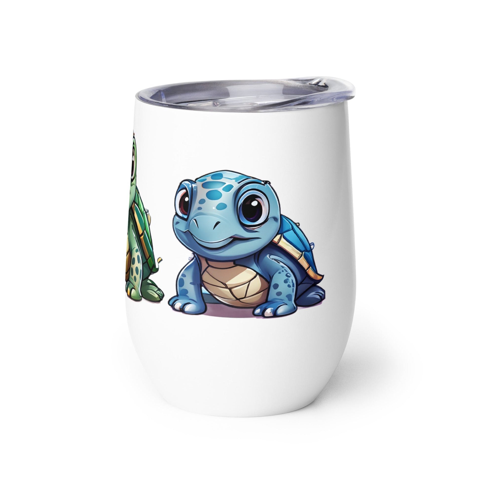 Cute Turtles Wine Tumbler - Tumblers - Discovery Co.