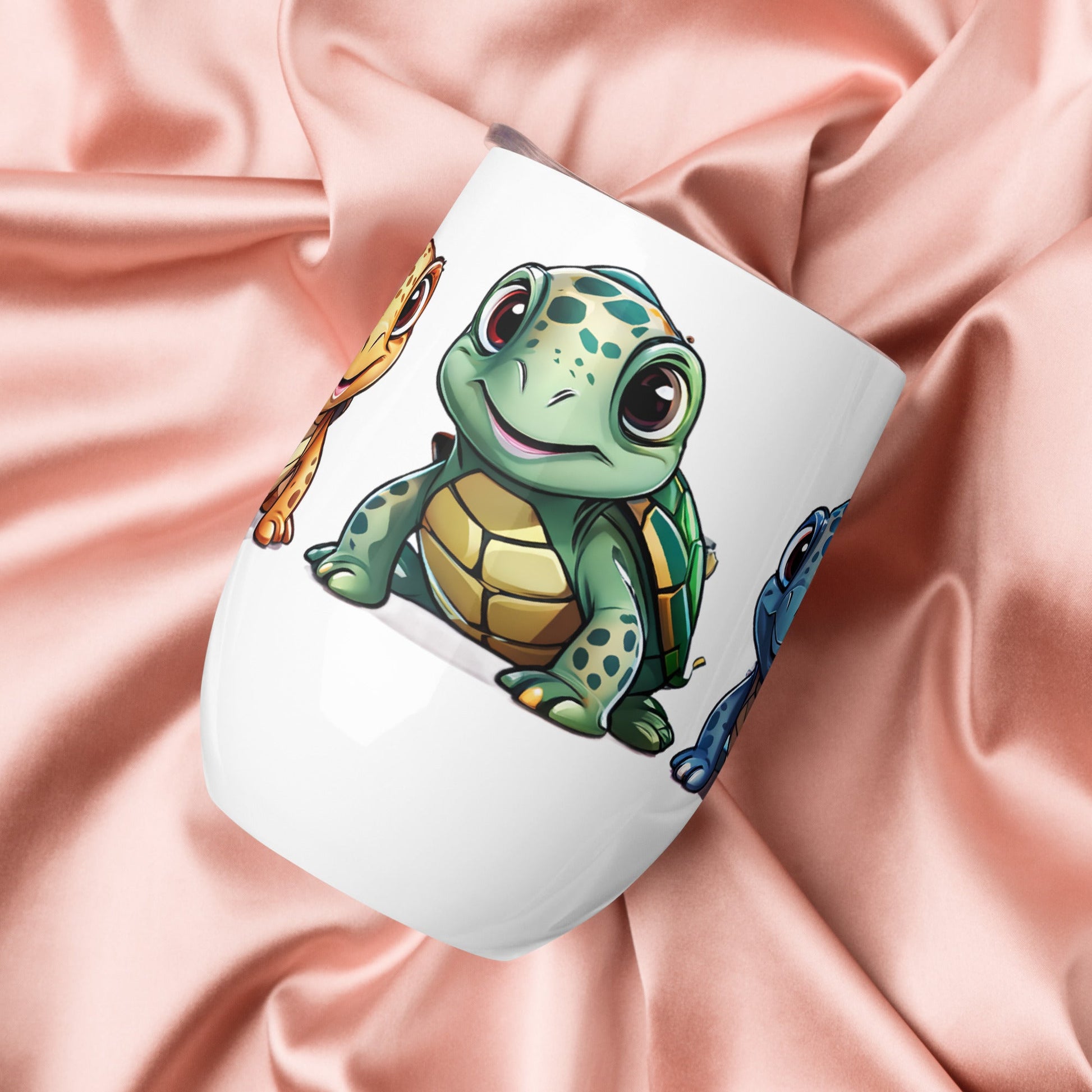 Cute Turtles Wine Tumbler - Tumblers - Discovery Co.