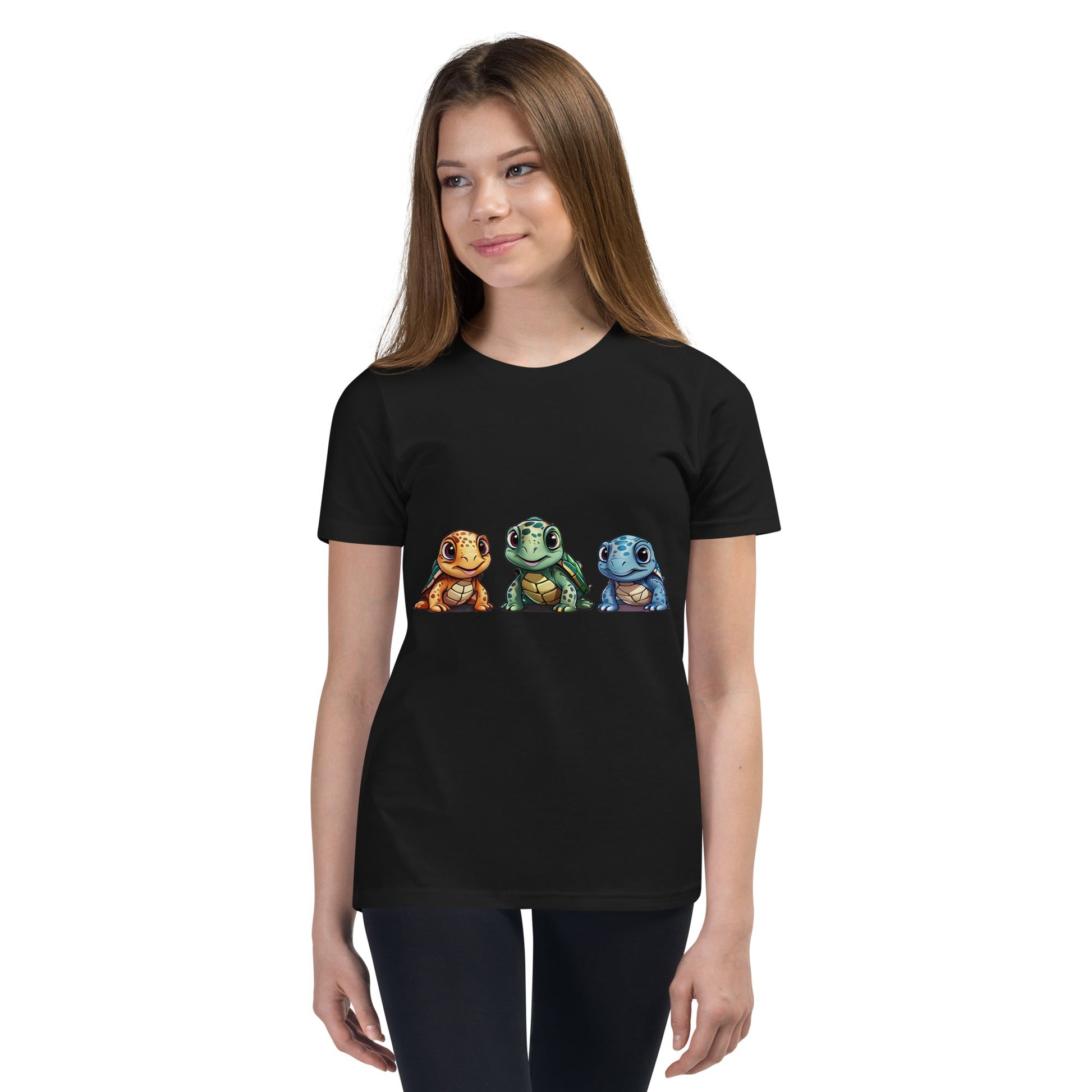 Cute Turtles Youth Short Sleeve T-Shirt - Kid's & Youth Apparel - Discovery Co.