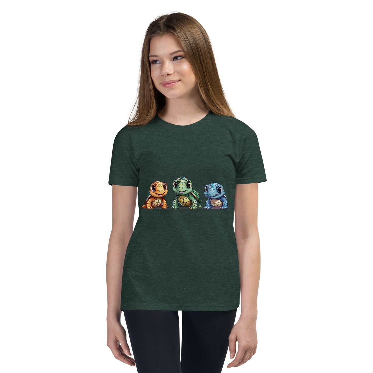 Cute Turtles Youth Short Sleeve T-Shirt - Kid's & Youth Apparel - Discovery Co.