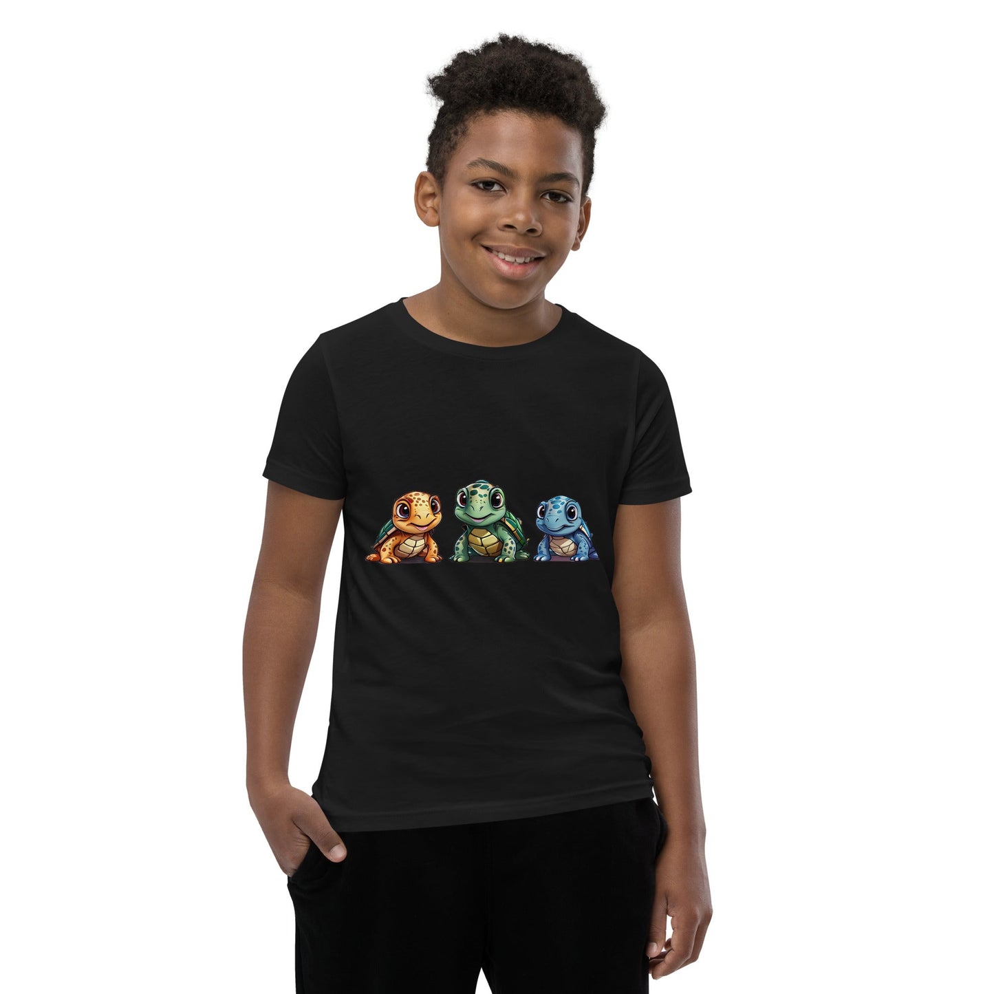 Cute Turtles Youth Short Sleeve T-Shirt - Kid's & Youth Apparel - Discovery Co.