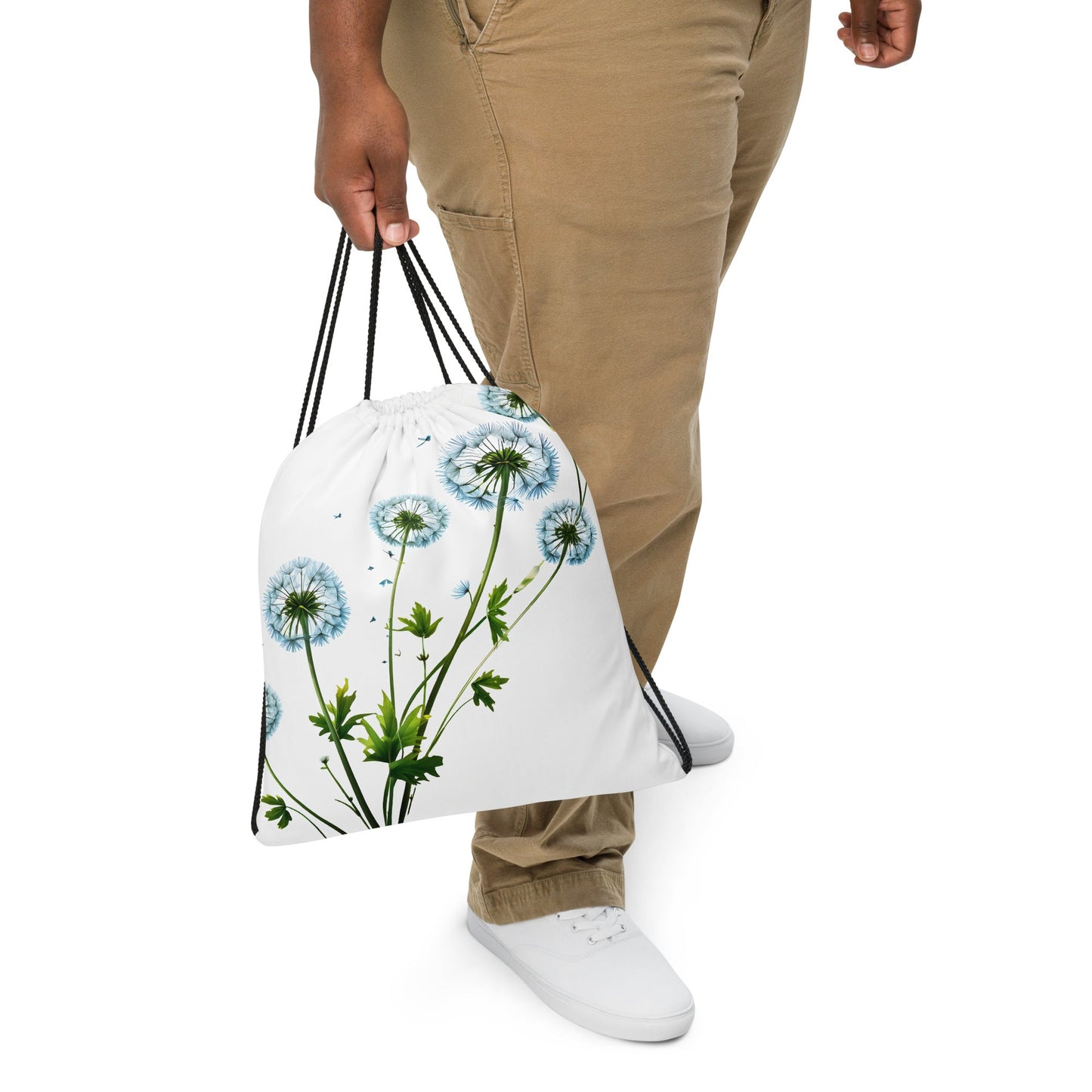 Dandelion Drawstring Bag - Drawstring Bag - Discovery Co.