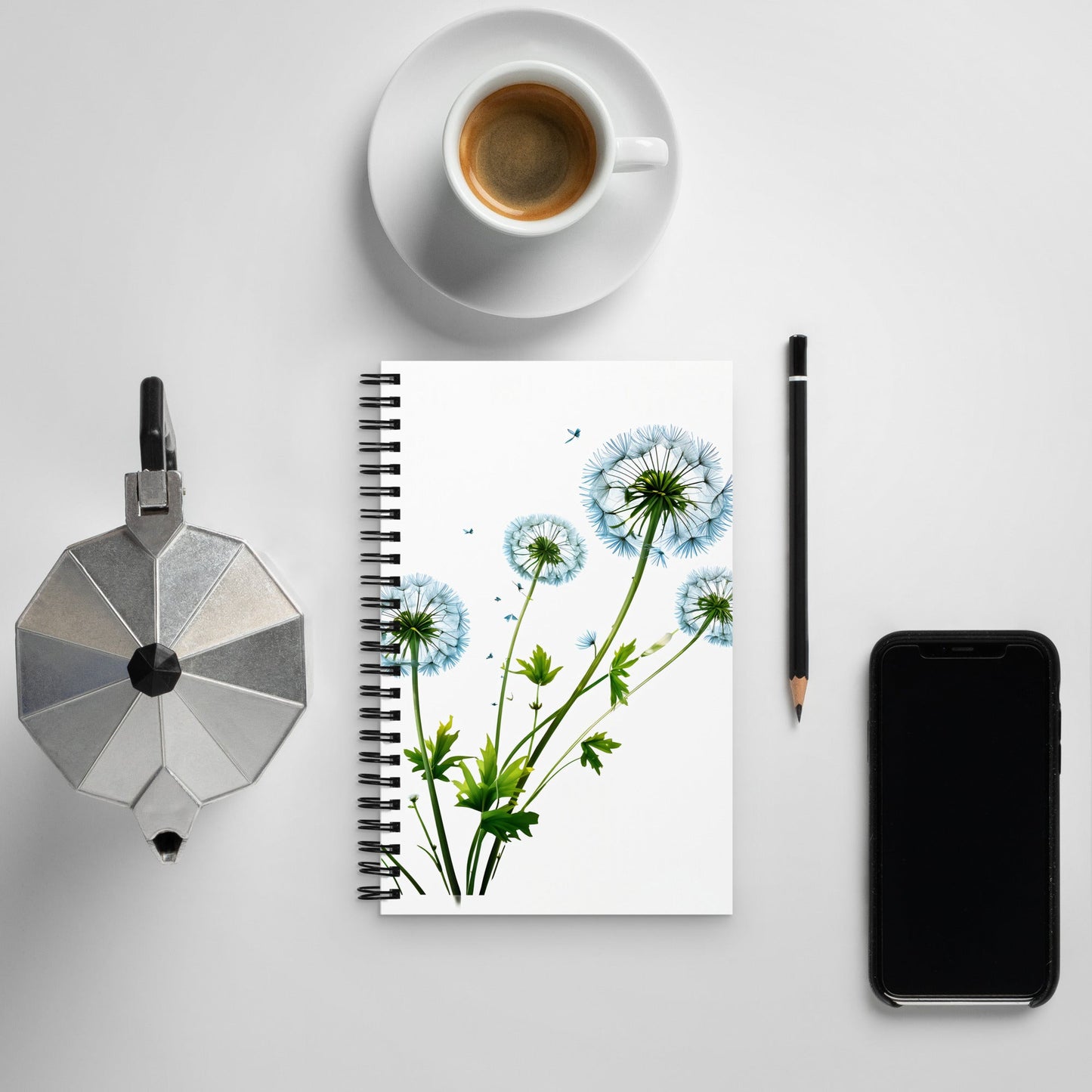 Dandelion Spiral Notebook - Spiral Notebooks - Discovery Co.