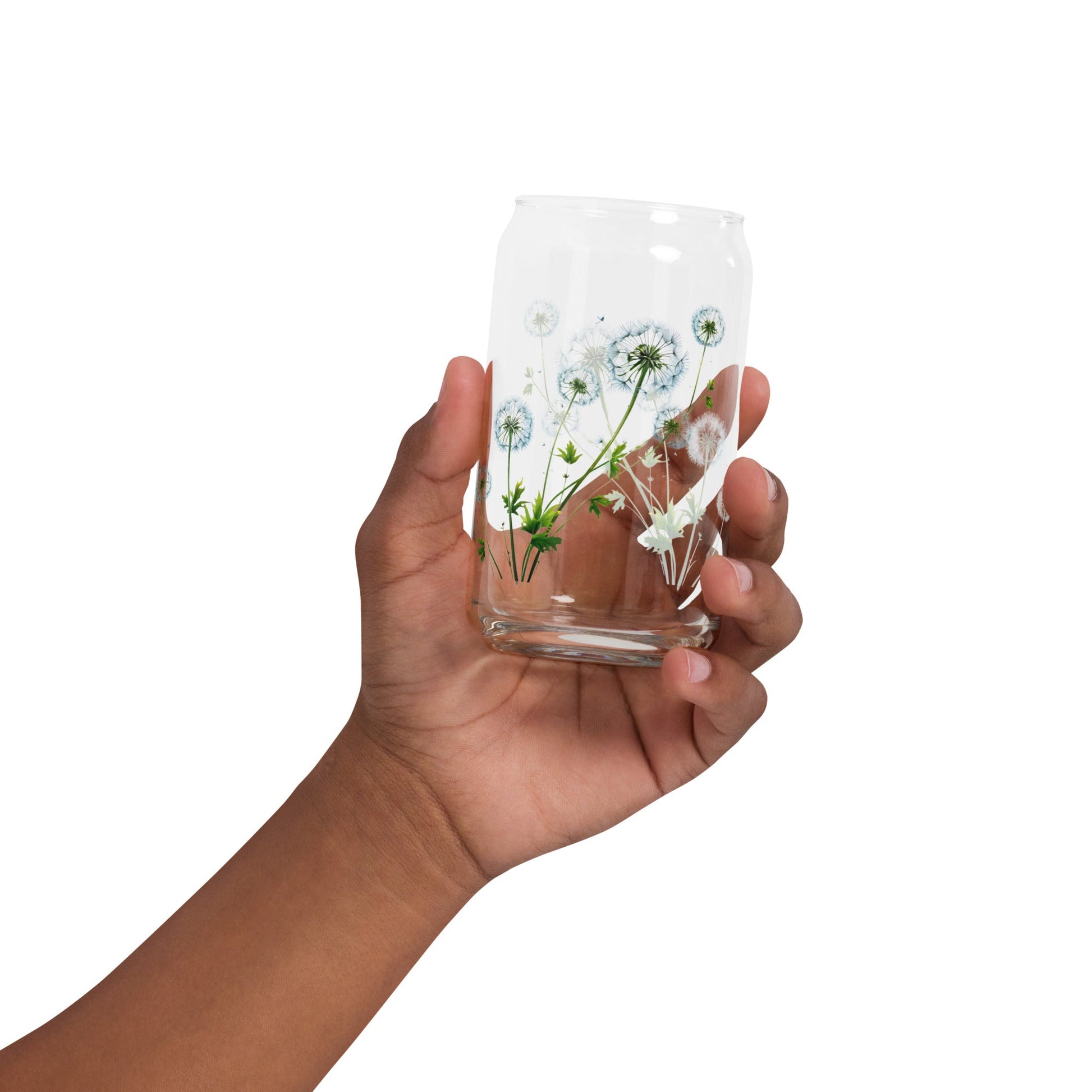 Dandelions Can - shaped Glass - Can - Shaped Glass - Discovery Co.