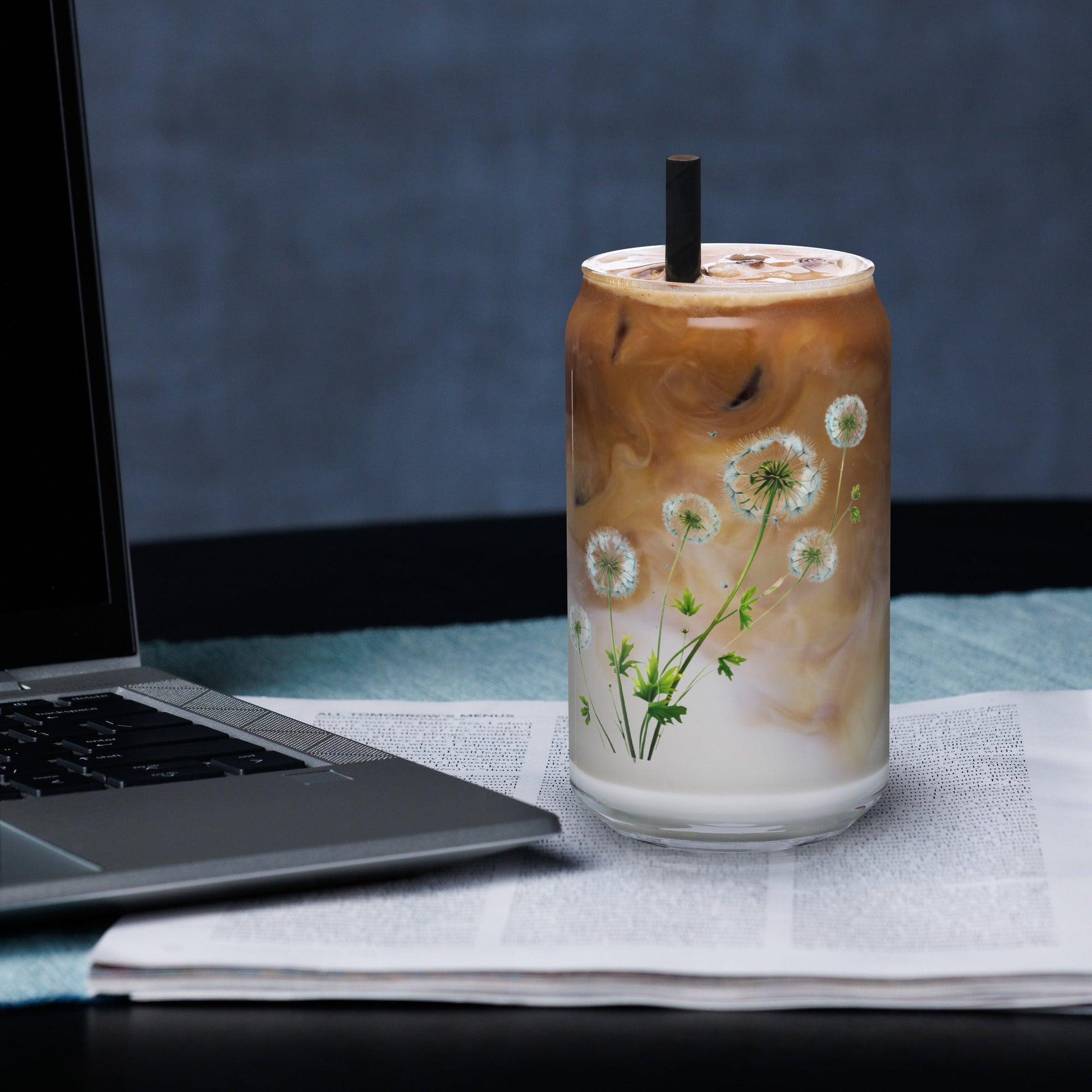 Dandelions Can - shaped Glass - Can - Shaped Glass - Discovery Co.