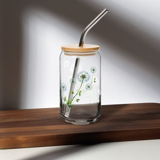 Dandelions Can - shaped Glass - Can - Shaped Glass - Discovery Co.