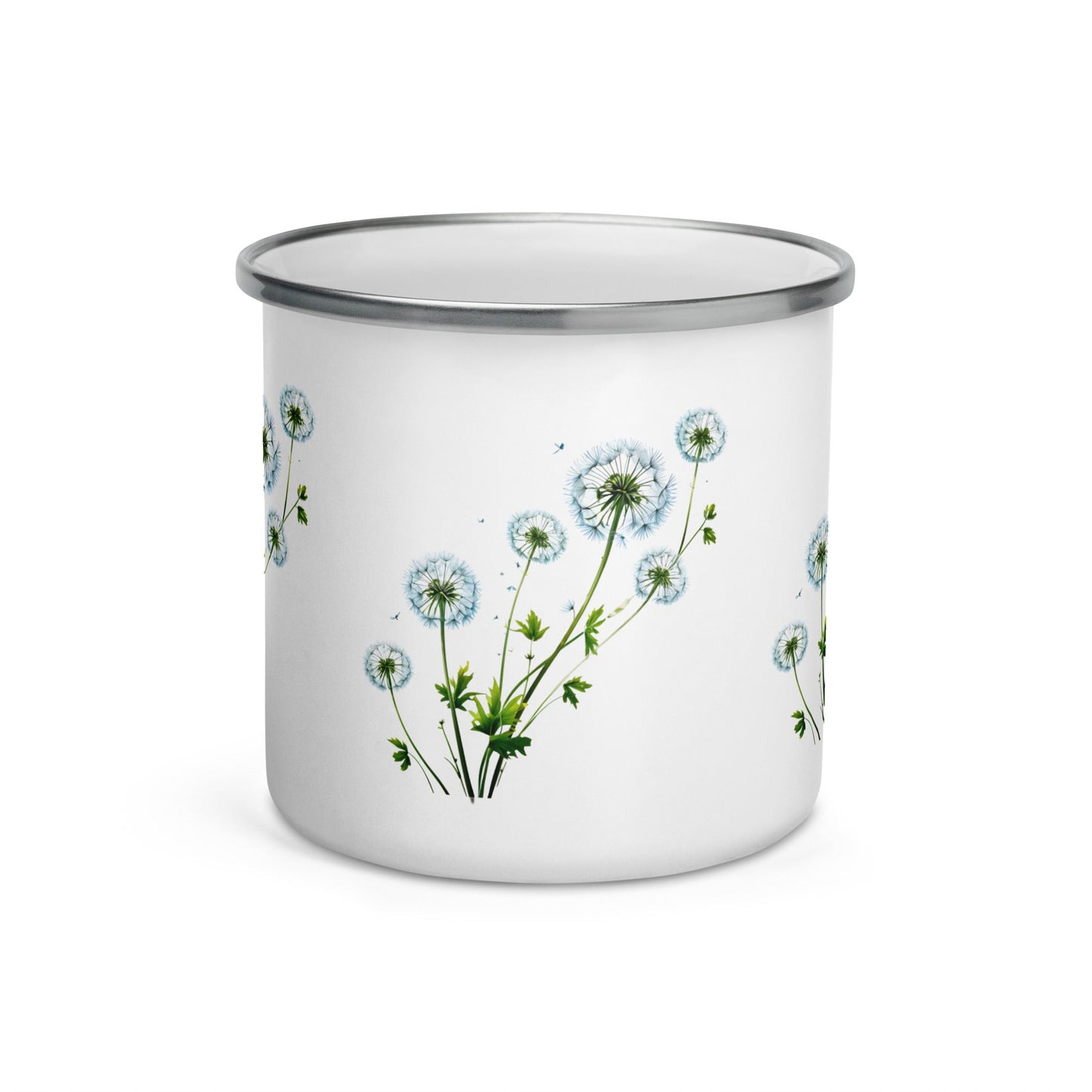 Dandelions Enamel Mug (12 oz) - Mugs - Discovery Co.