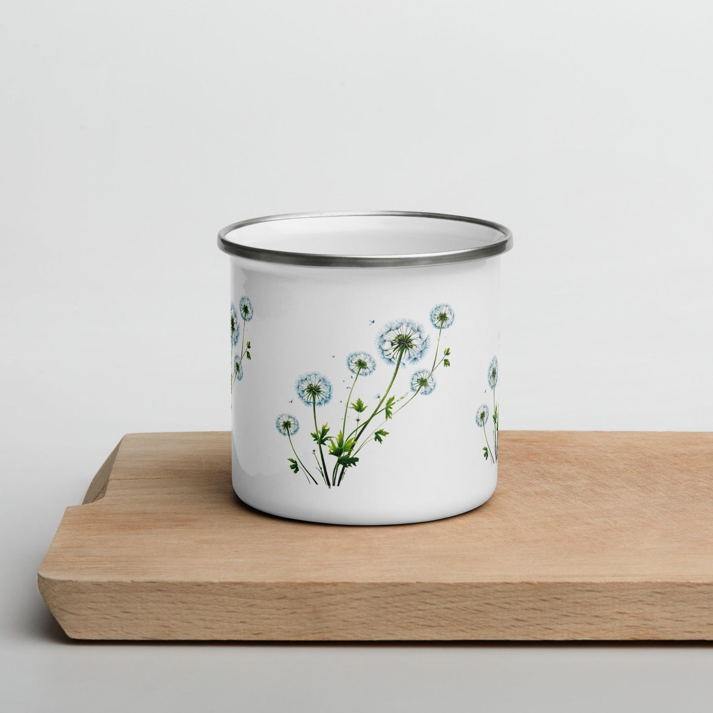 Dandelions Enamel Mug (12 oz) - Mugs - Discovery Co.