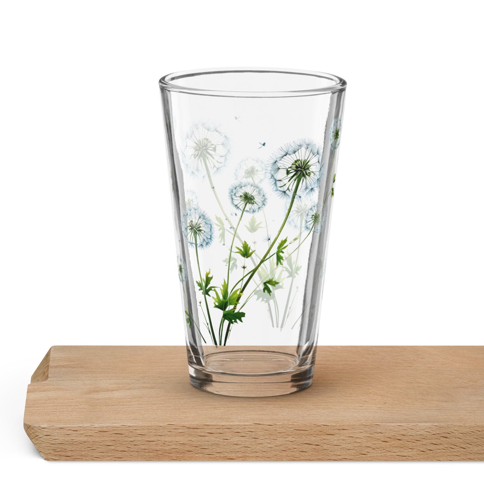 Dandelions Pint Glass (16 oz) - Beer Glass - Discovery Co.