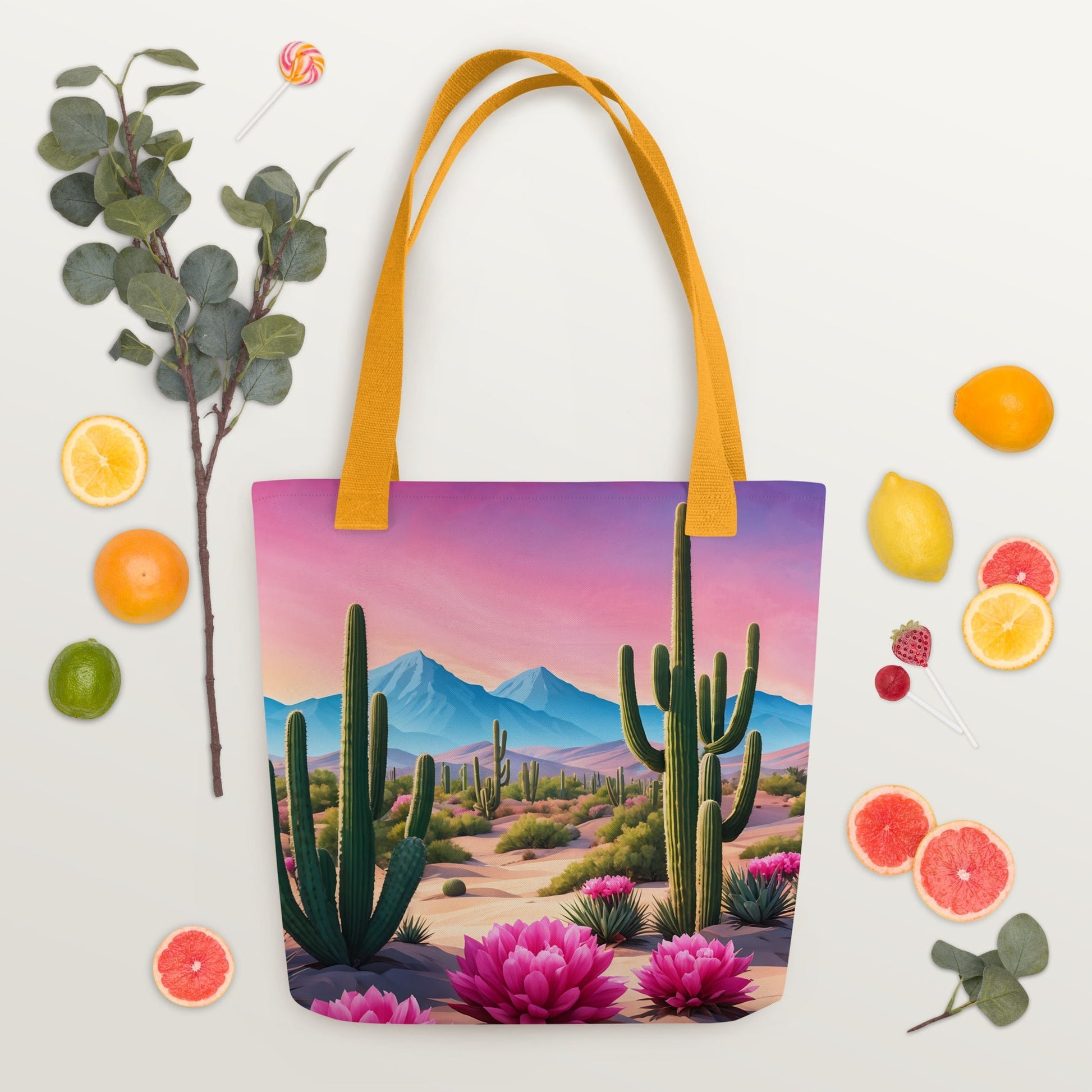 Desert Cactus II Tote Bag - Tote Bags - Discovery Co.