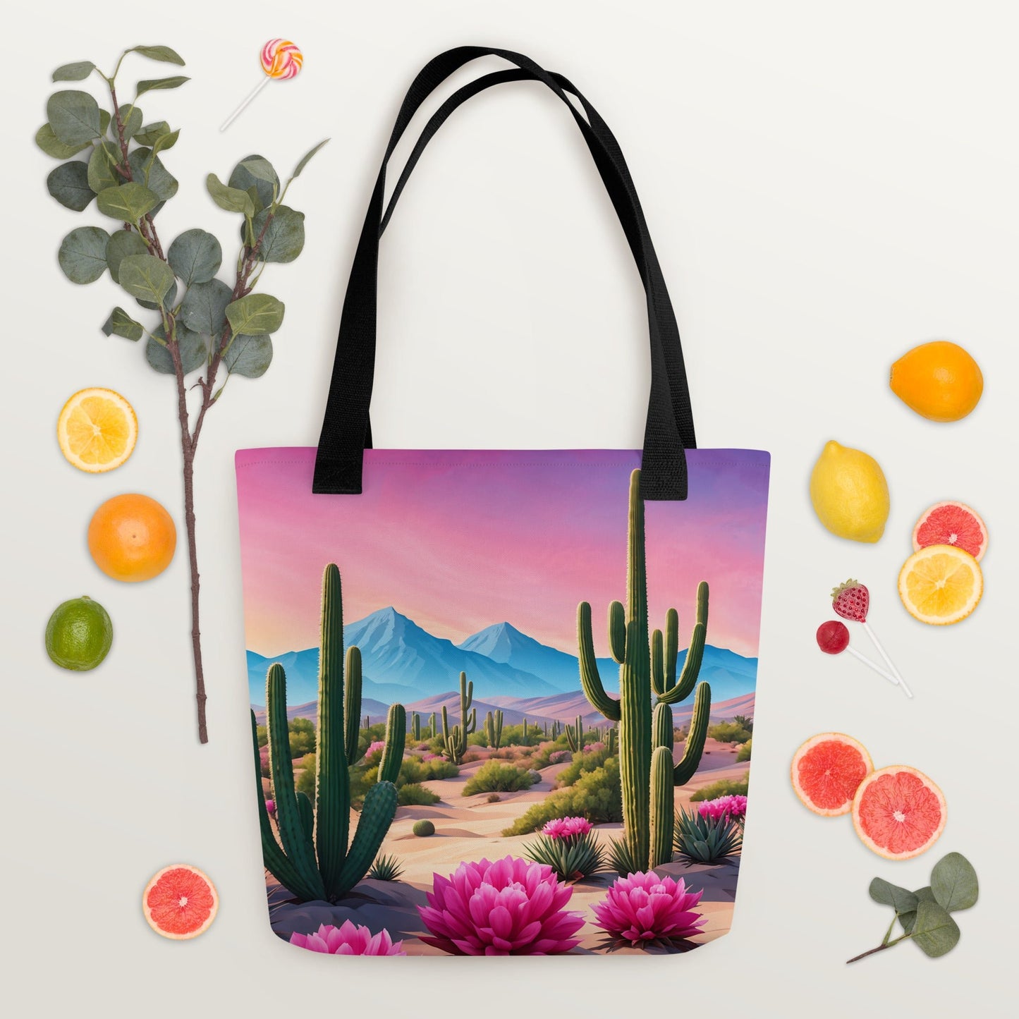 Desert Cactus II Tote Bag - Tote Bags - Discovery Co.