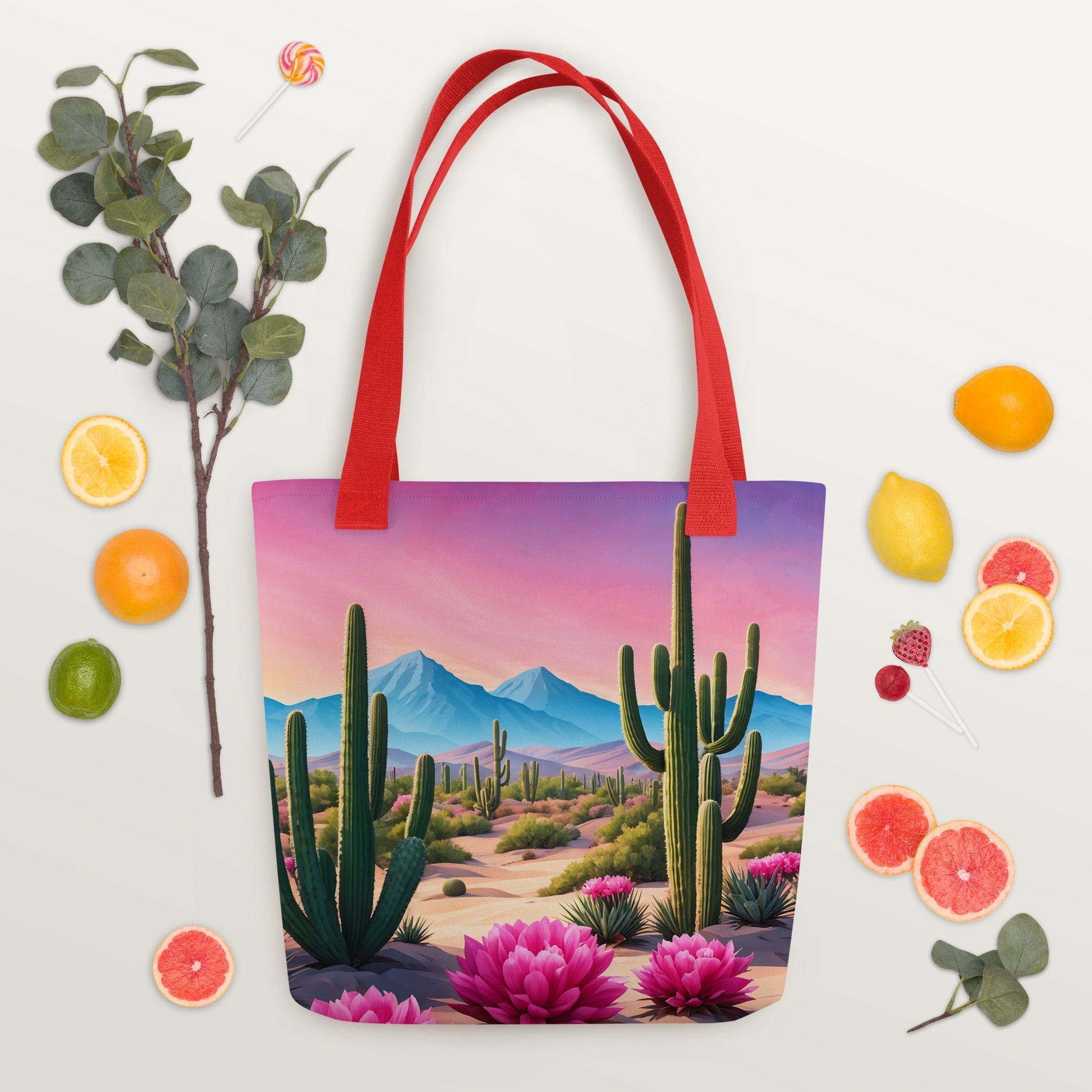 Desert Cactus II Tote Bag - Tote Bags - Discovery Co.