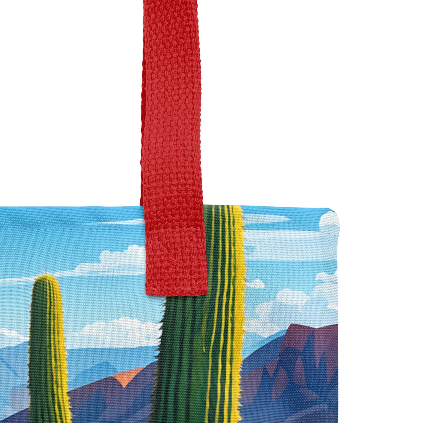 Desert Cactus III Tote Bag - Tote Bags - Discovery Co.