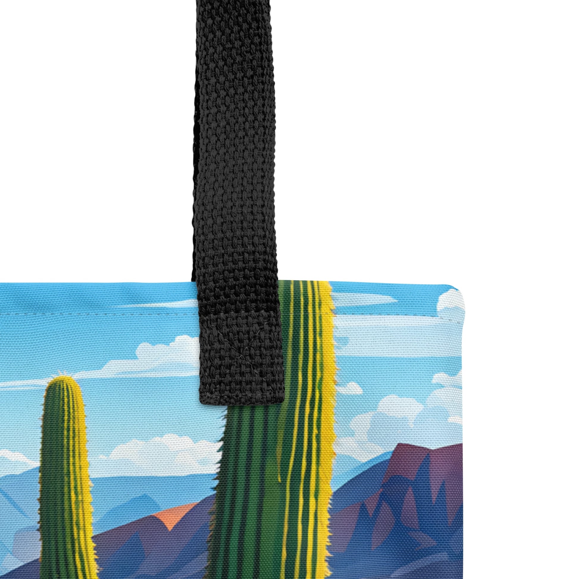 Desert Cactus III Tote Bag - Tote Bags - Discovery Co.