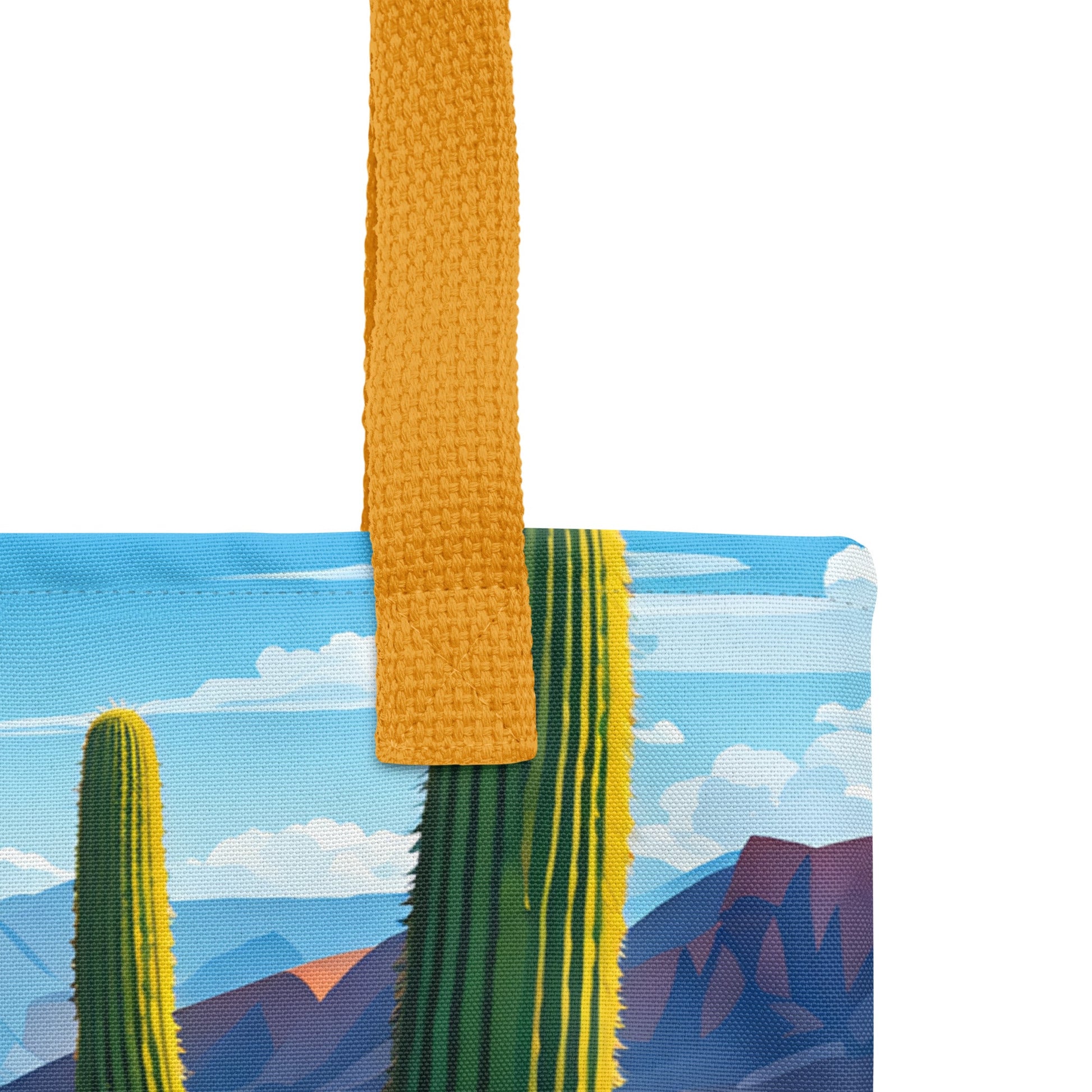 Desert Cactus III Tote Bag - Tote Bags - Discovery Co.