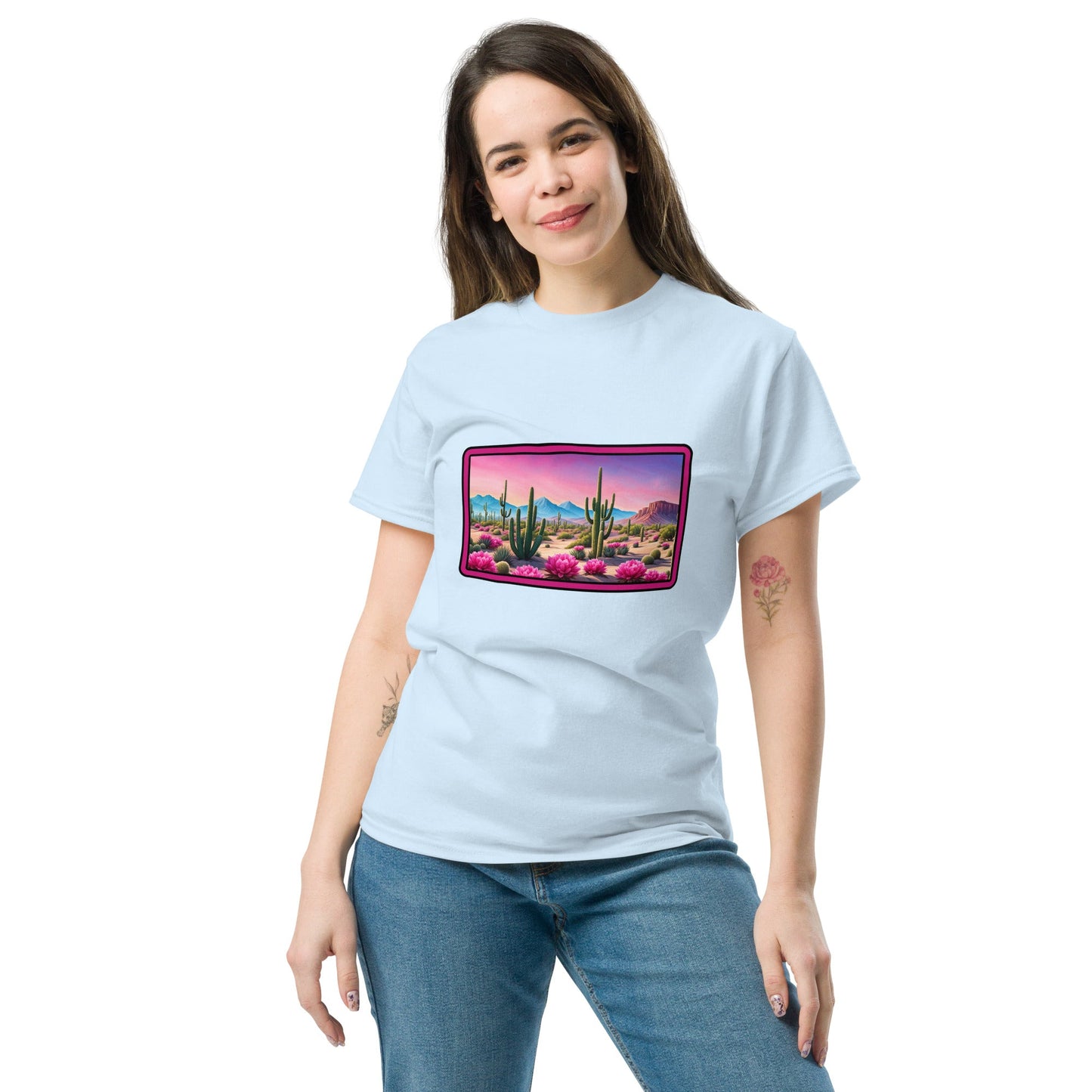 Desert Cactus Women's Classic Tee - Women's Shirts - Discovery Co.