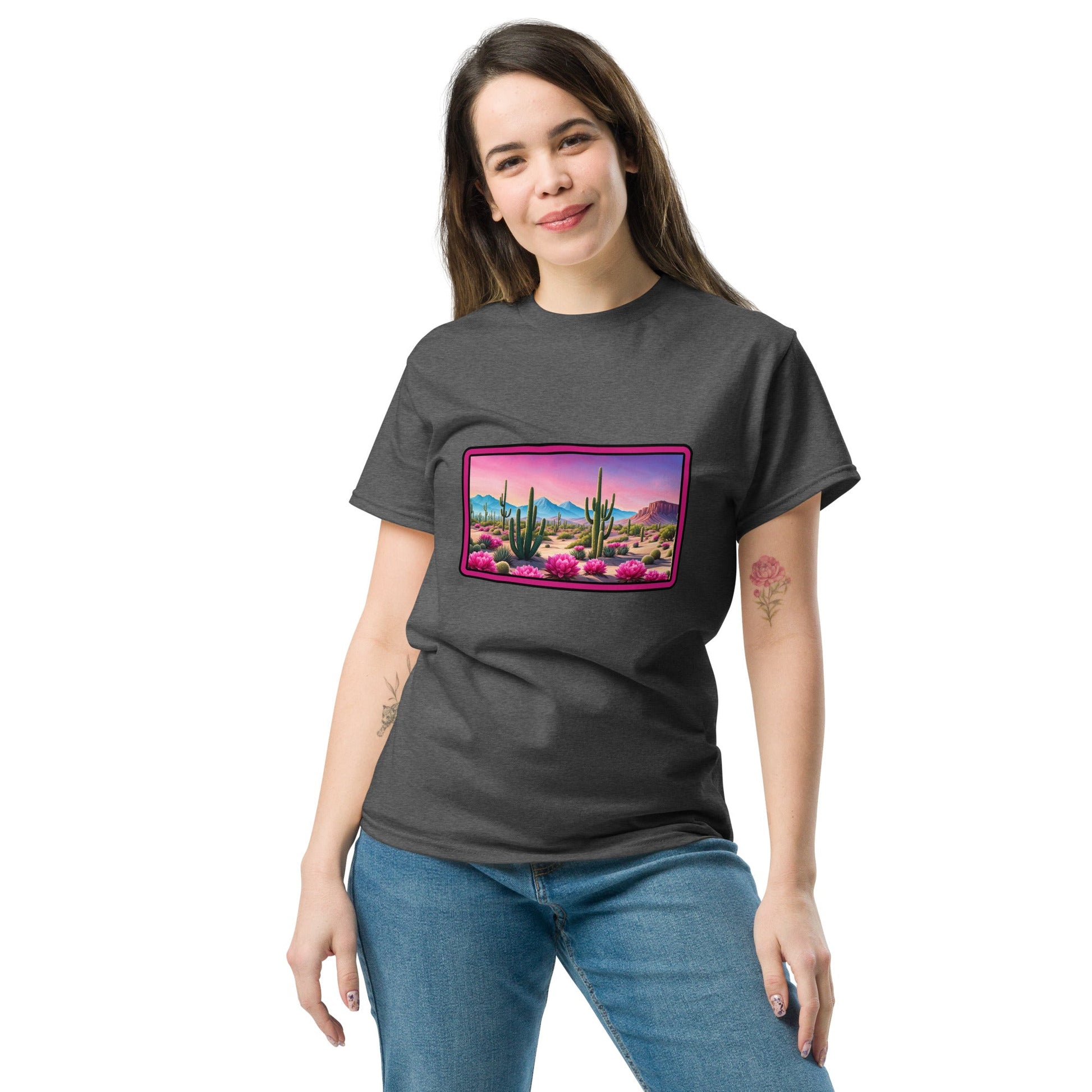 Desert Cactus Women's Classic Tee - Women's Shirts - Discovery Co.