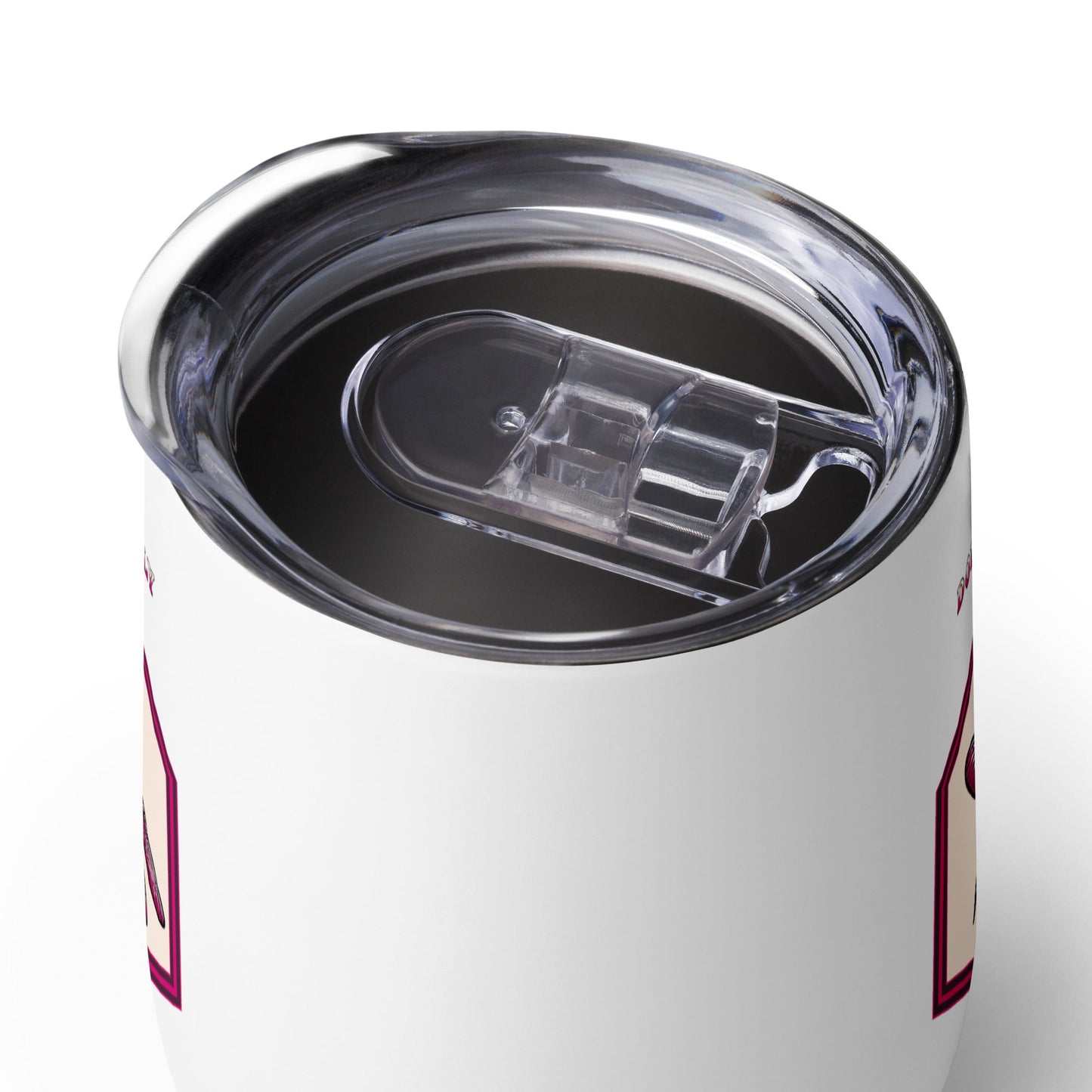 Don't Be A Fly Be A Dragon II Stainless Steel Wine Tumbler - Steel Tumbler - Discovery Co.