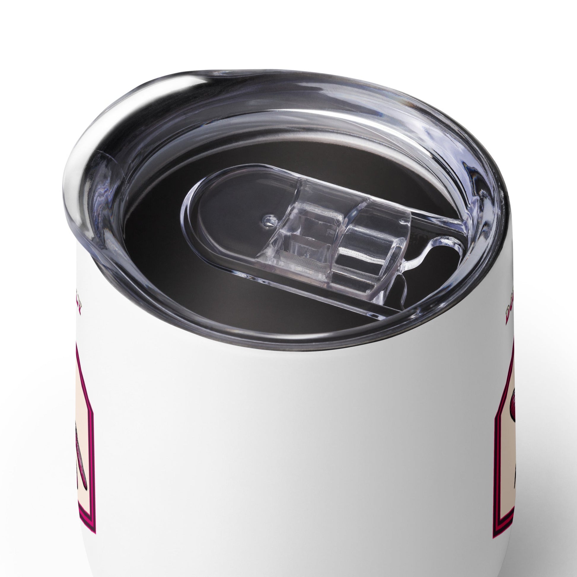 Don't Be A Fly Be A Dragon II Stainless Steel Wine Tumbler - Steel Tumbler - Discovery Co.
