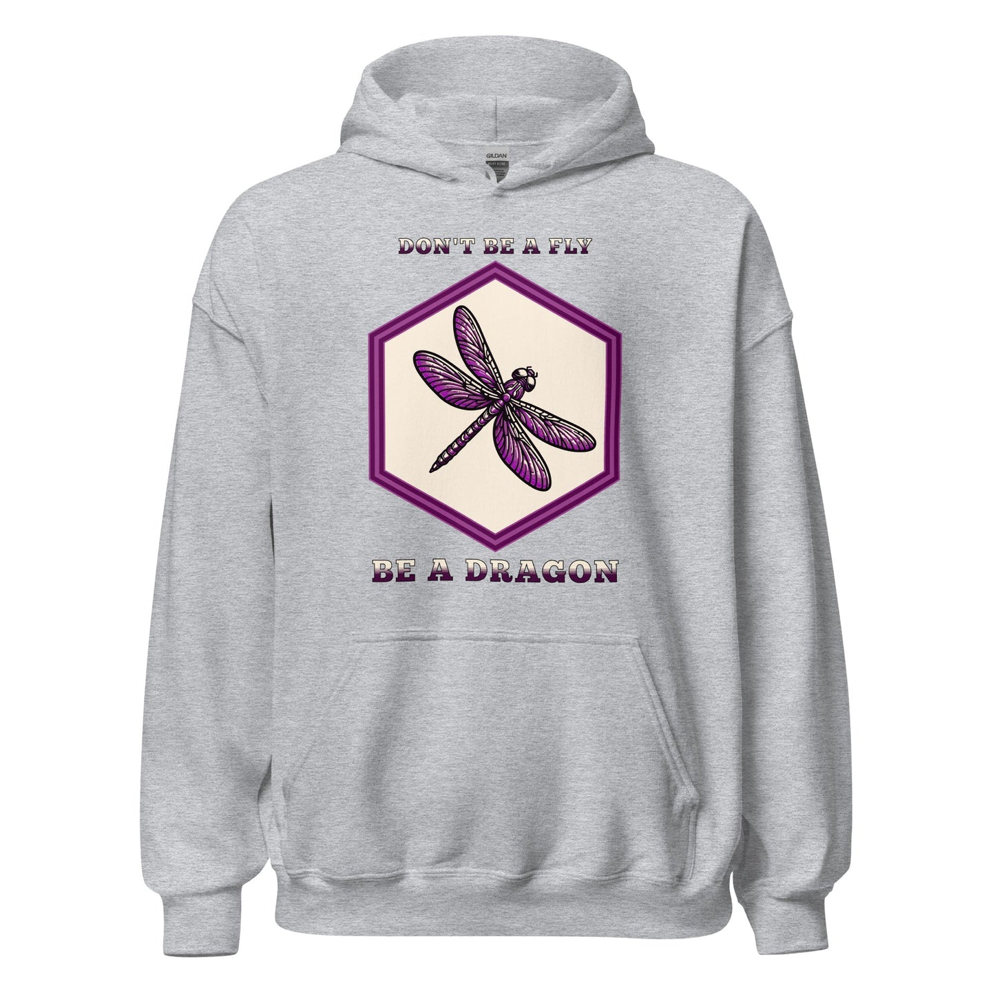 Don't Be A Fly Be A Dragon Women's (Unisex) Hoodie - Hoodies - Discovery Co.