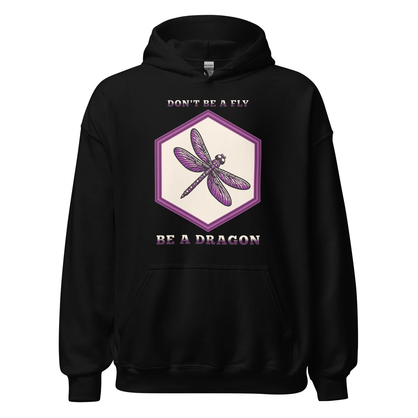 Don't Be A Fly Be A Dragon Women's (Unisex) Hoodie - Hoodies - Discovery Co.