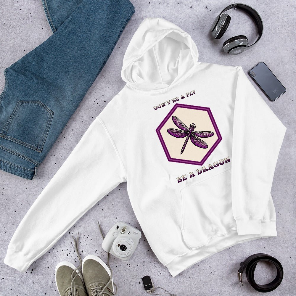 Don't Be A Fly Be A Dragon Women's (Unisex) Hoodie - Hoodies - Discovery Co.