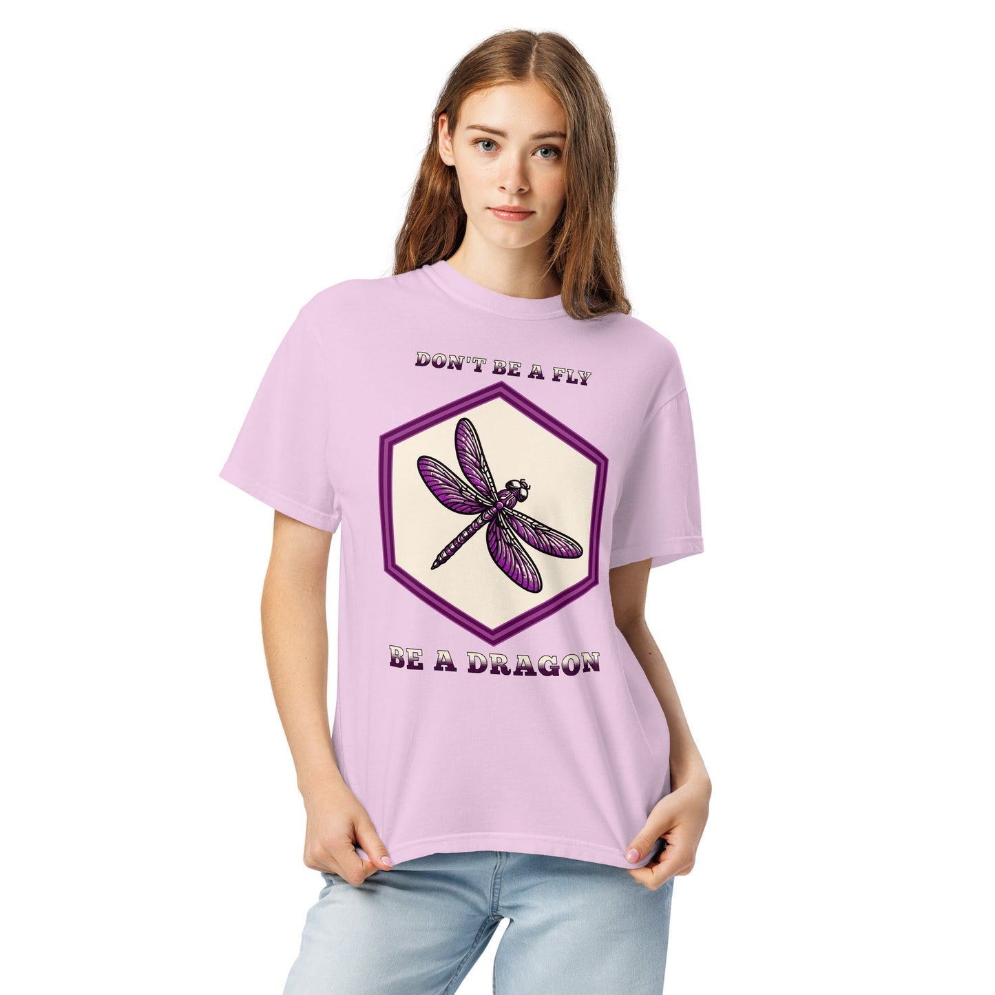 Don't Be A Fly Be A Dragon Women's (Unisex) Premium Tee - Women's Shirts - Discovery Co.