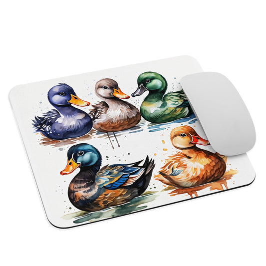 Ducks Watercolor Art Mouse Pad - Discovery Co.