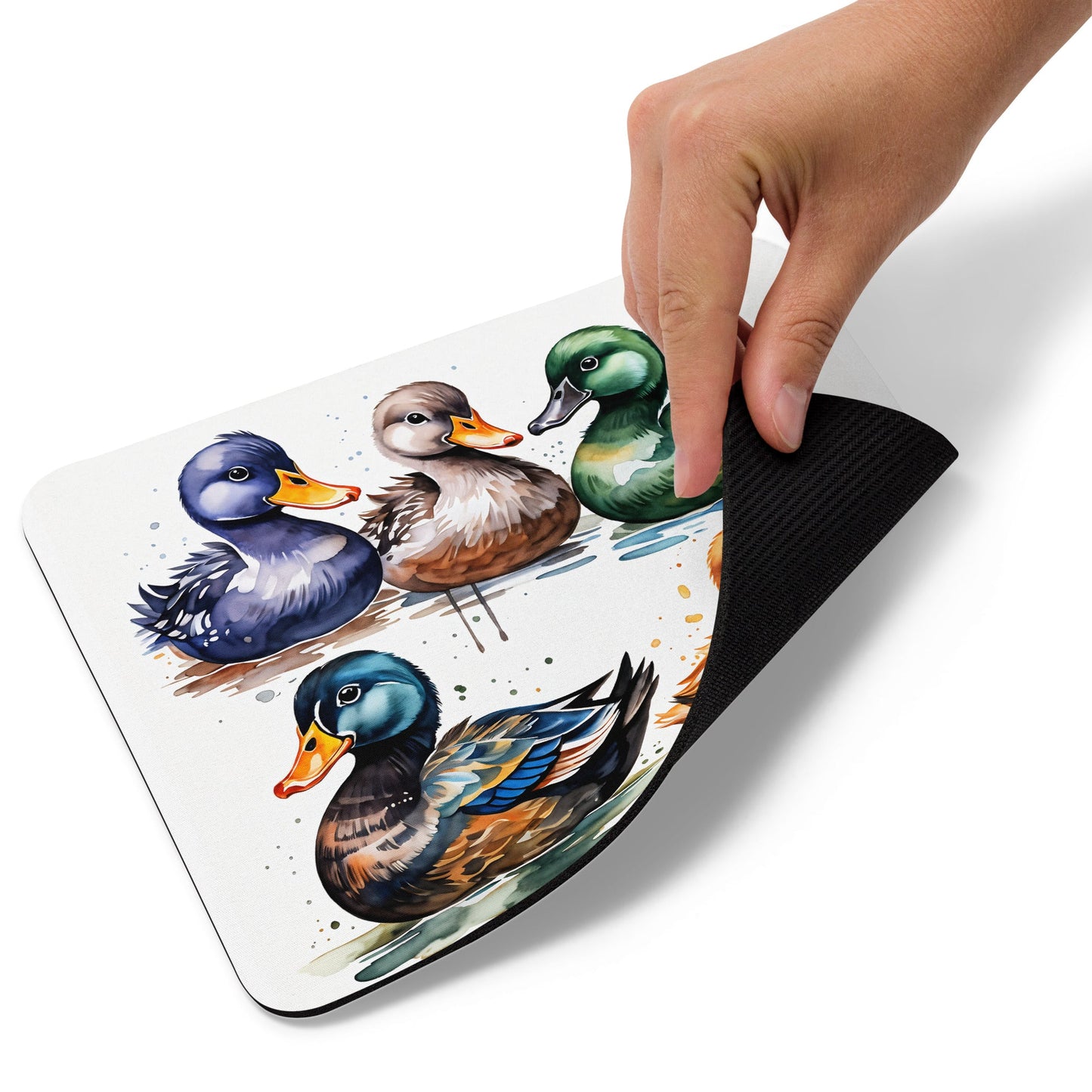 Ducks Watercolor Art Mouse Pad - Discovery Co.