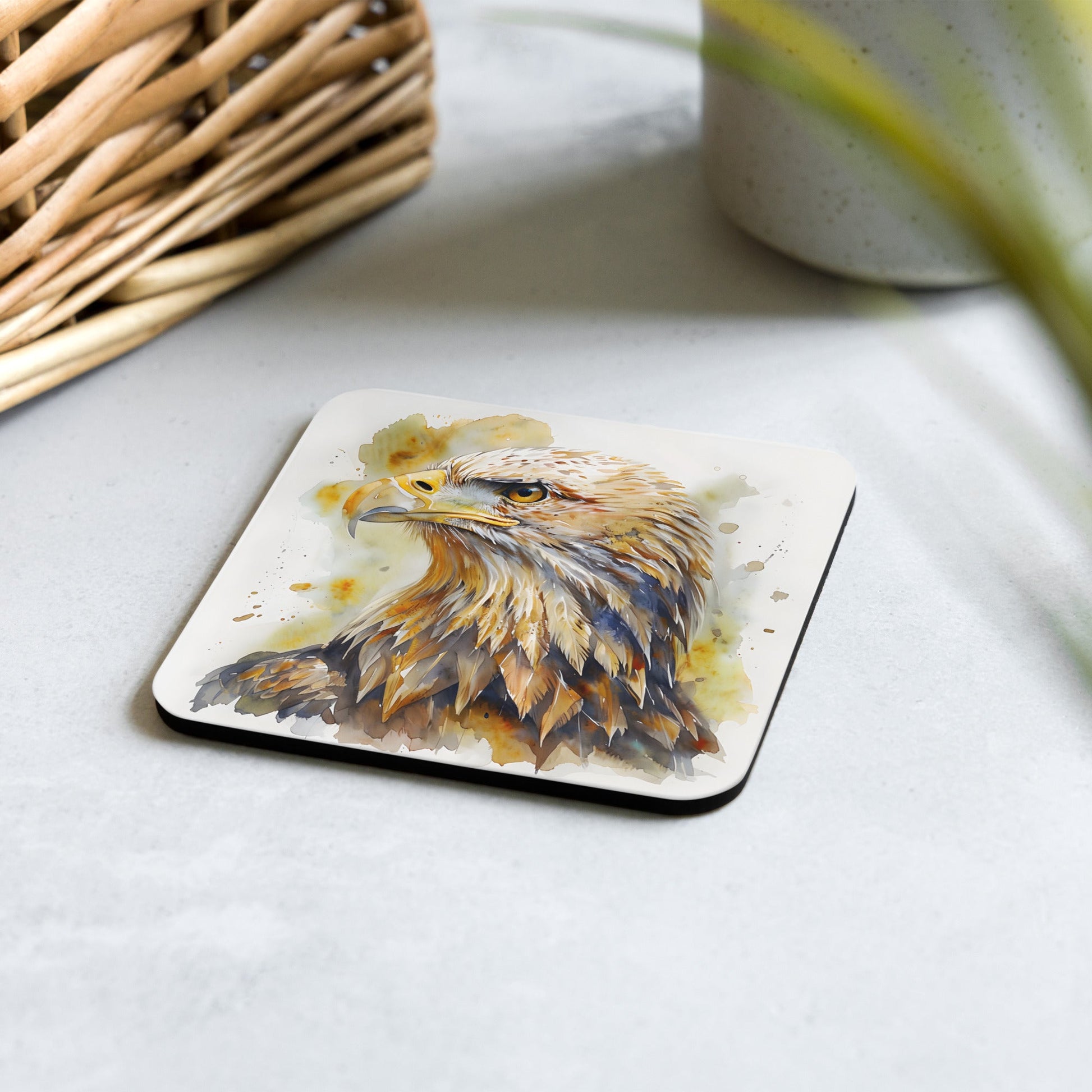 Eagle Cork - Back Coaster - Coasters - Discovery Co.