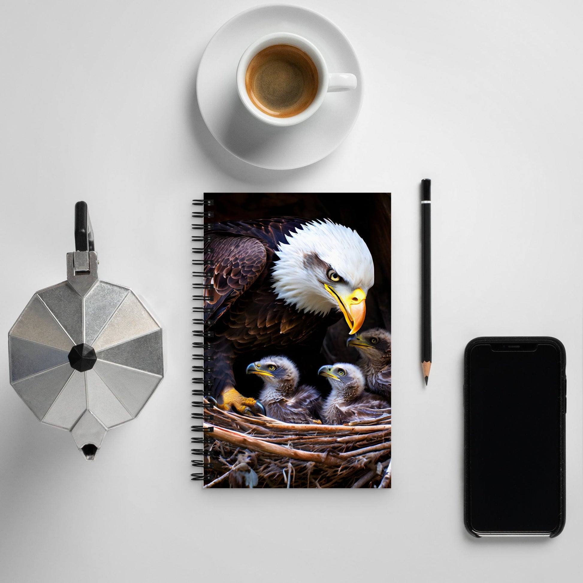 Eagle Spiral Notebook - Discovery Co.