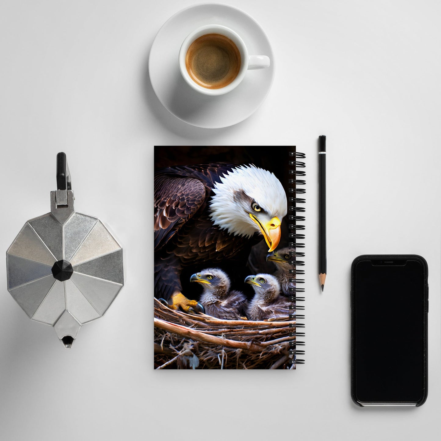 Eagle Spiral Notebook - Discovery Co.