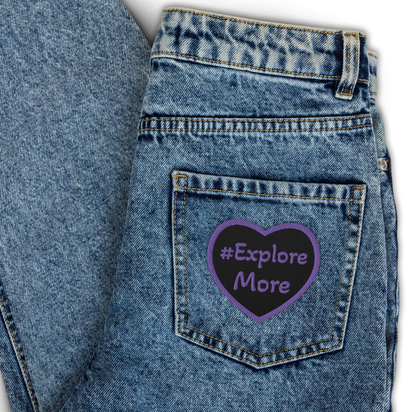 #Explore More Purple Heart Embroidered Patches - Embroidered Patches - Discovery Co.