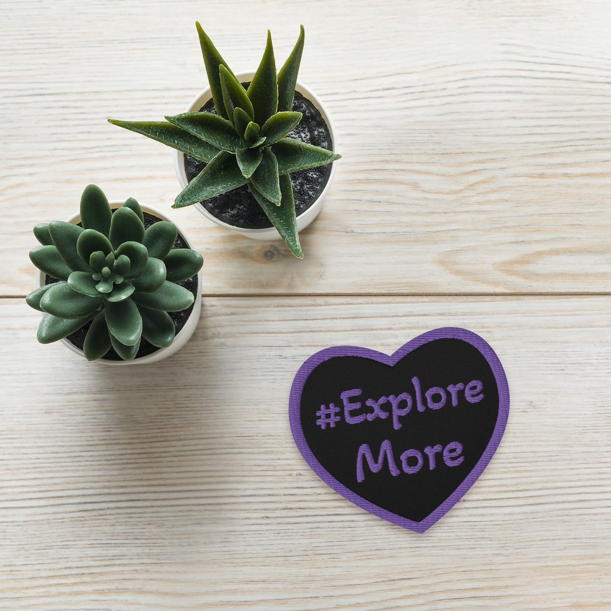 #Explore More Purple Heart Embroidered Patches - Embroidered Patches - Discovery Co.