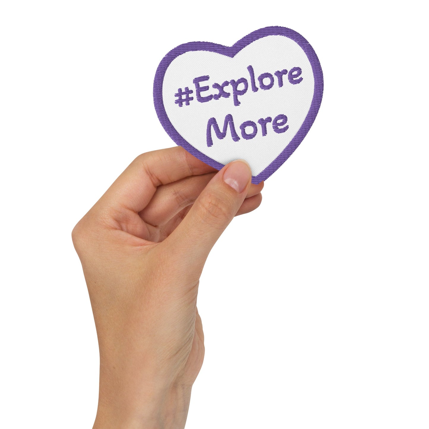 #Explore More Purple Heart Embroidered Patches - Embroidered Patches - Discovery Co.