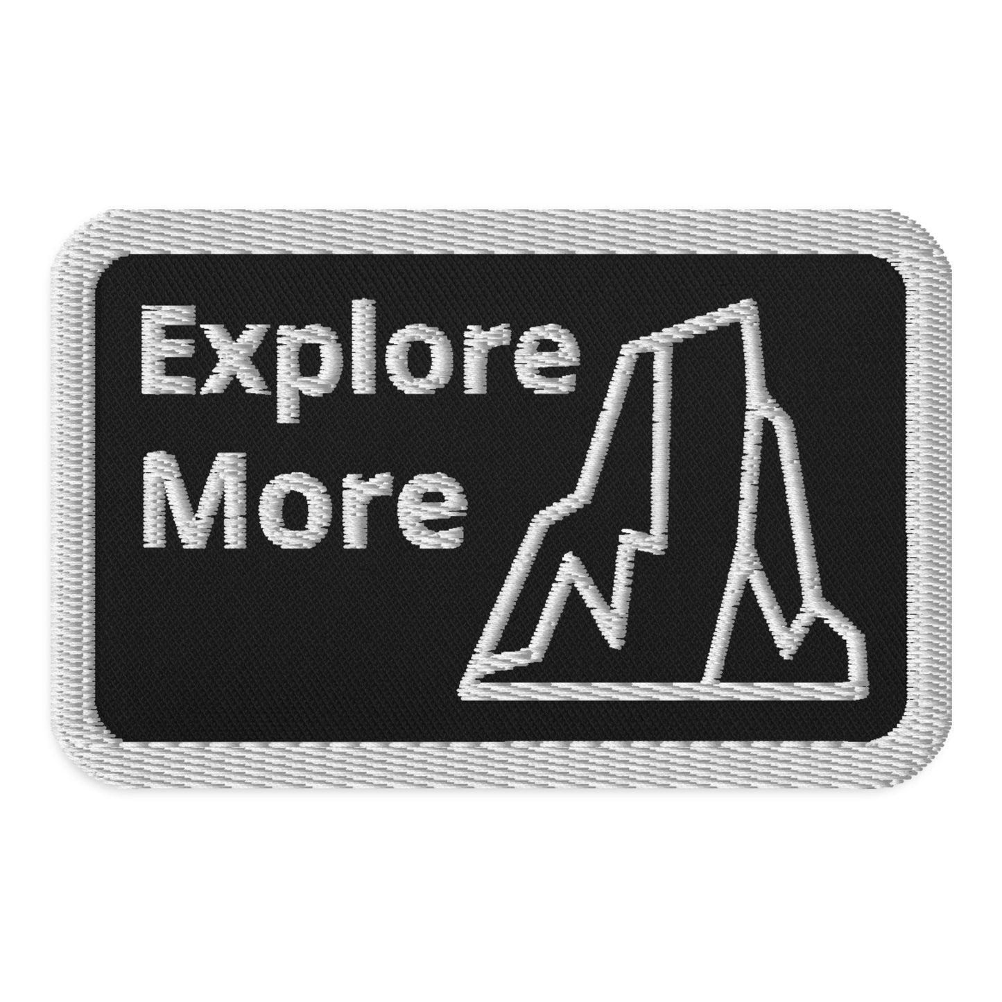 Explore More White Rock Embroidered Patches - Embroidered Patches - Discovery Co.