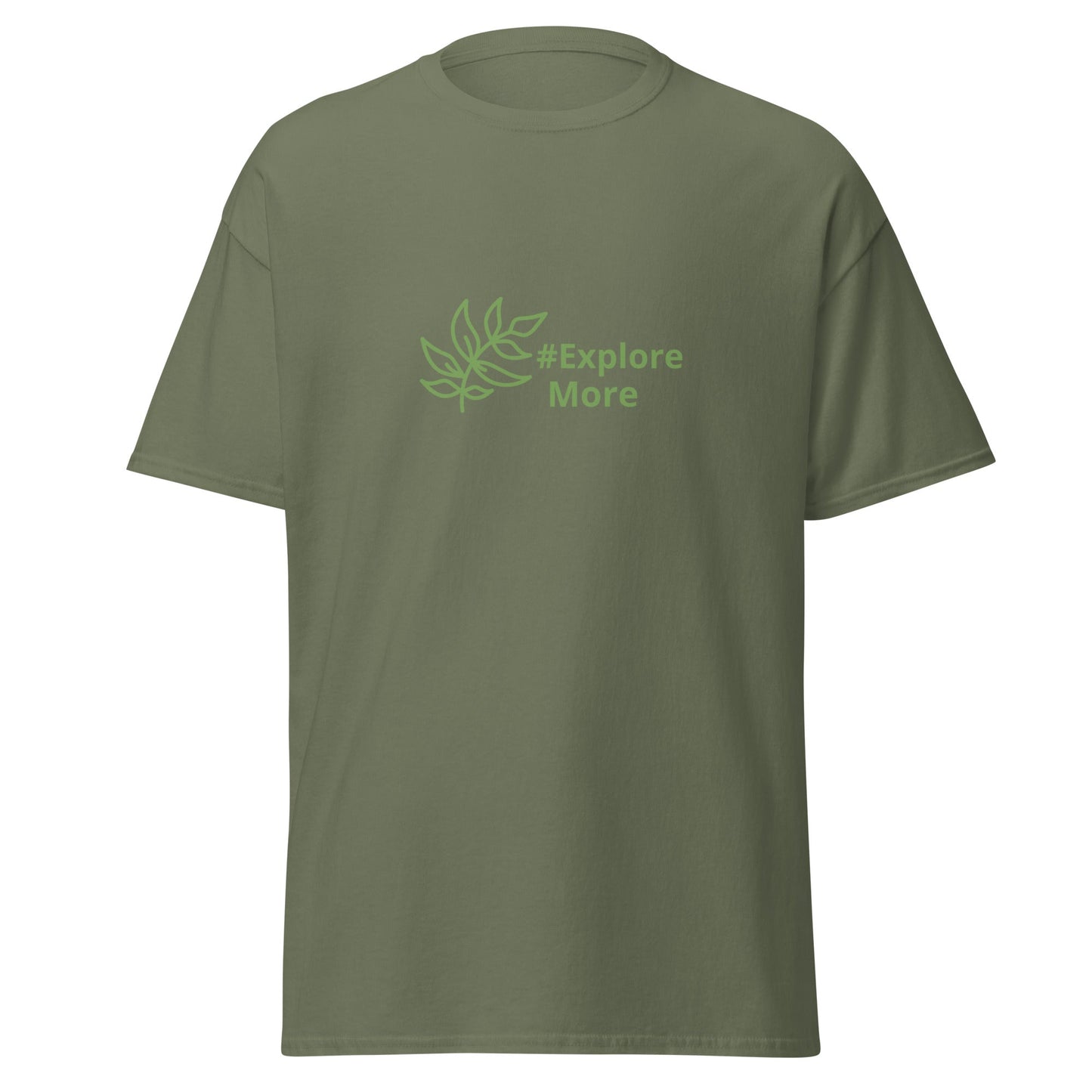 Explore More With Leaves Unisex Classic Tee - Women's Shirts - Discovery Co.