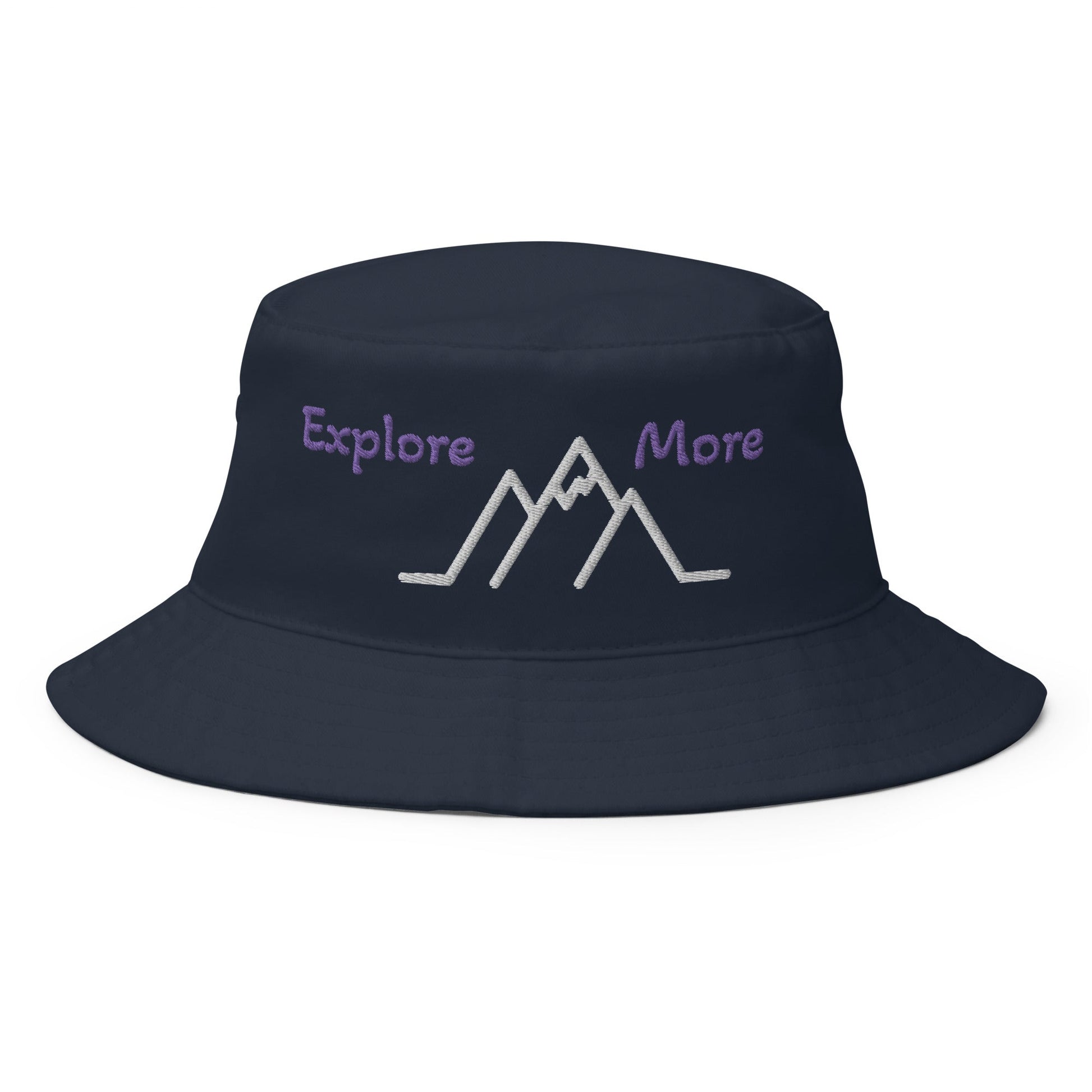 Explore More With Mountains Bucket Hat - Hats - Discovery Co.