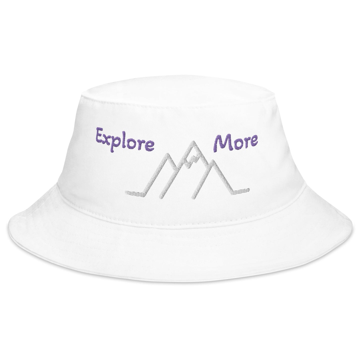 Explore More With Mountains Bucket Hat - Hats - Discovery Co.