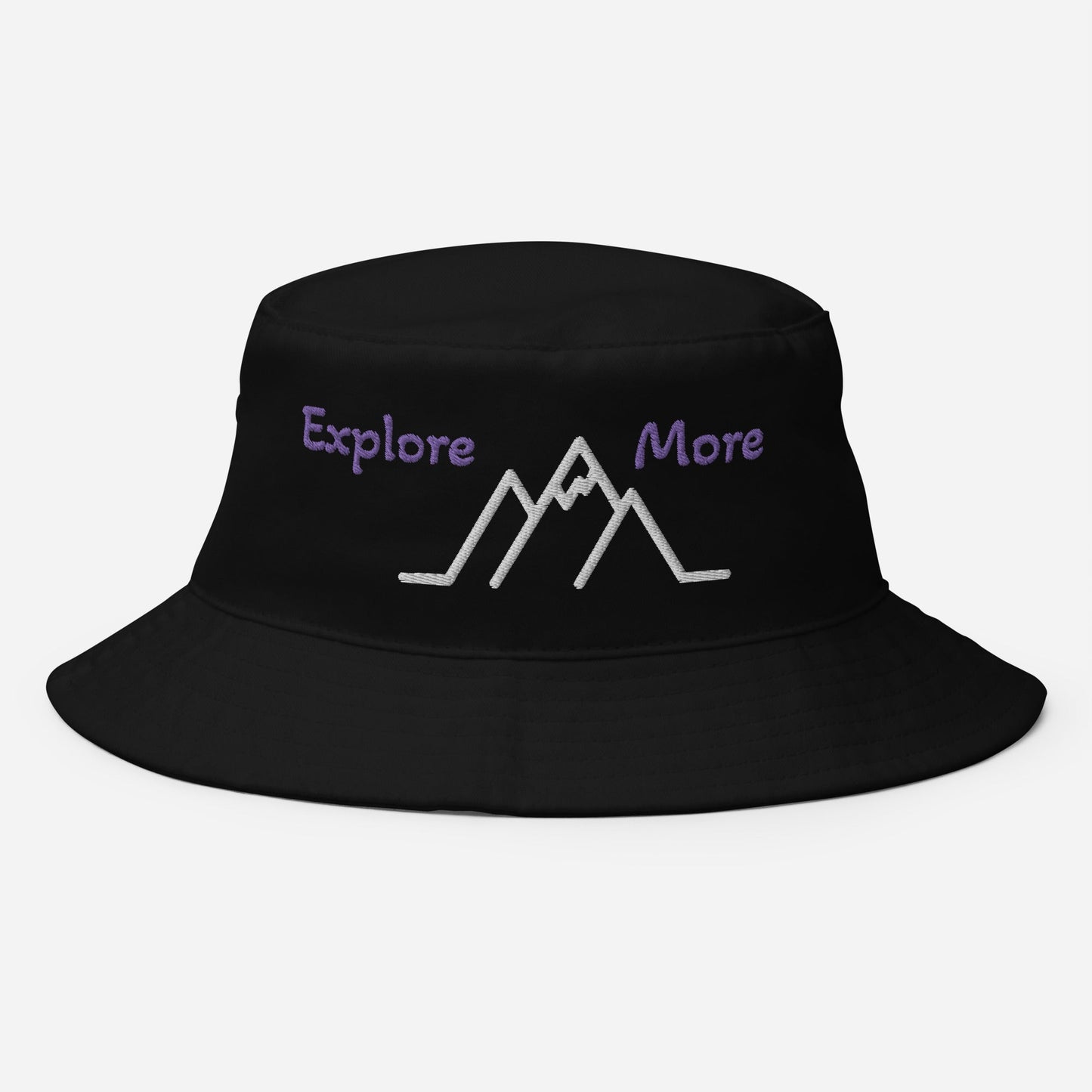 Explore More With Mountains Bucket Hat - Hats - Discovery Co.