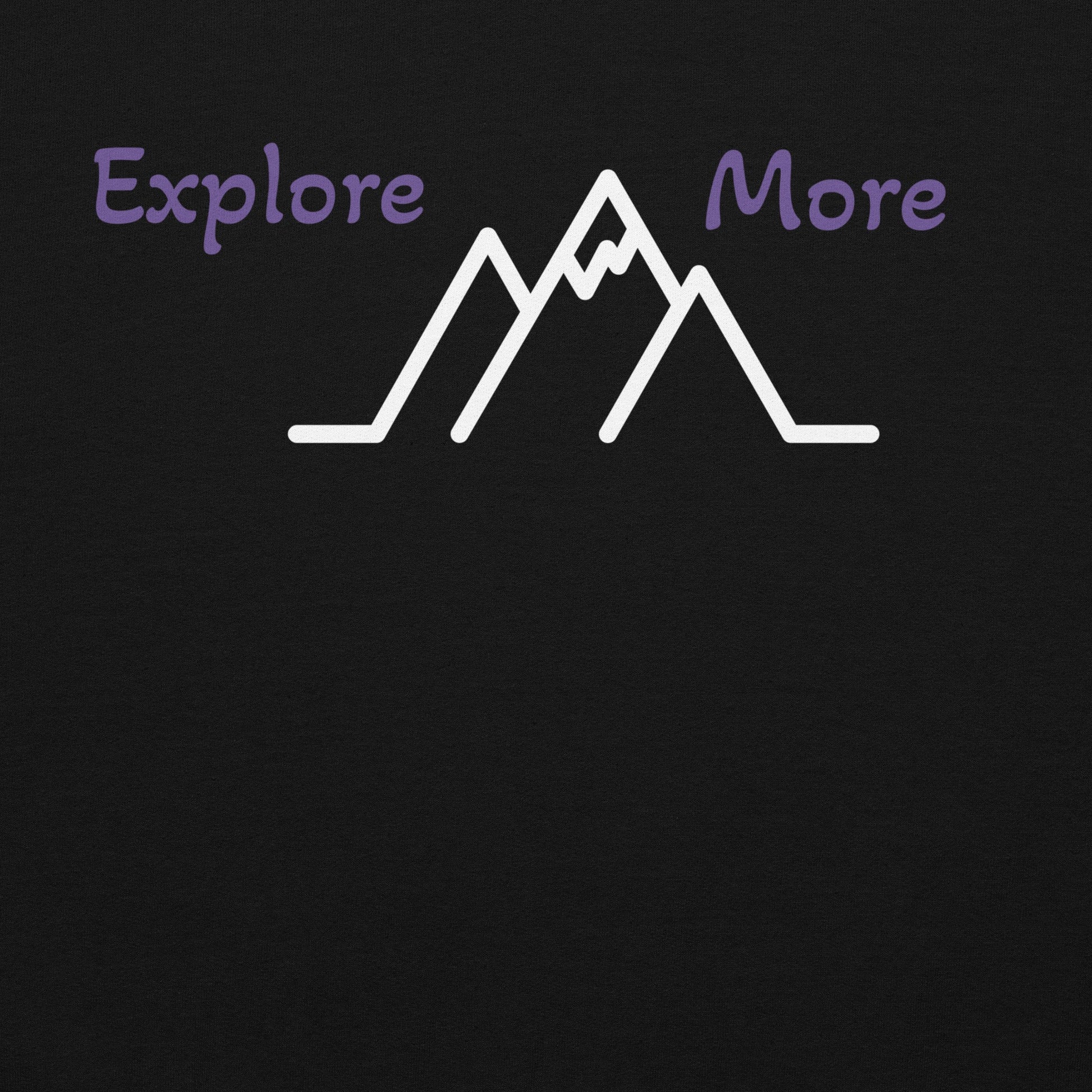 Explore More With Mountains Men's (Unisex) Hoodie - Hoodies - Discovery Co.