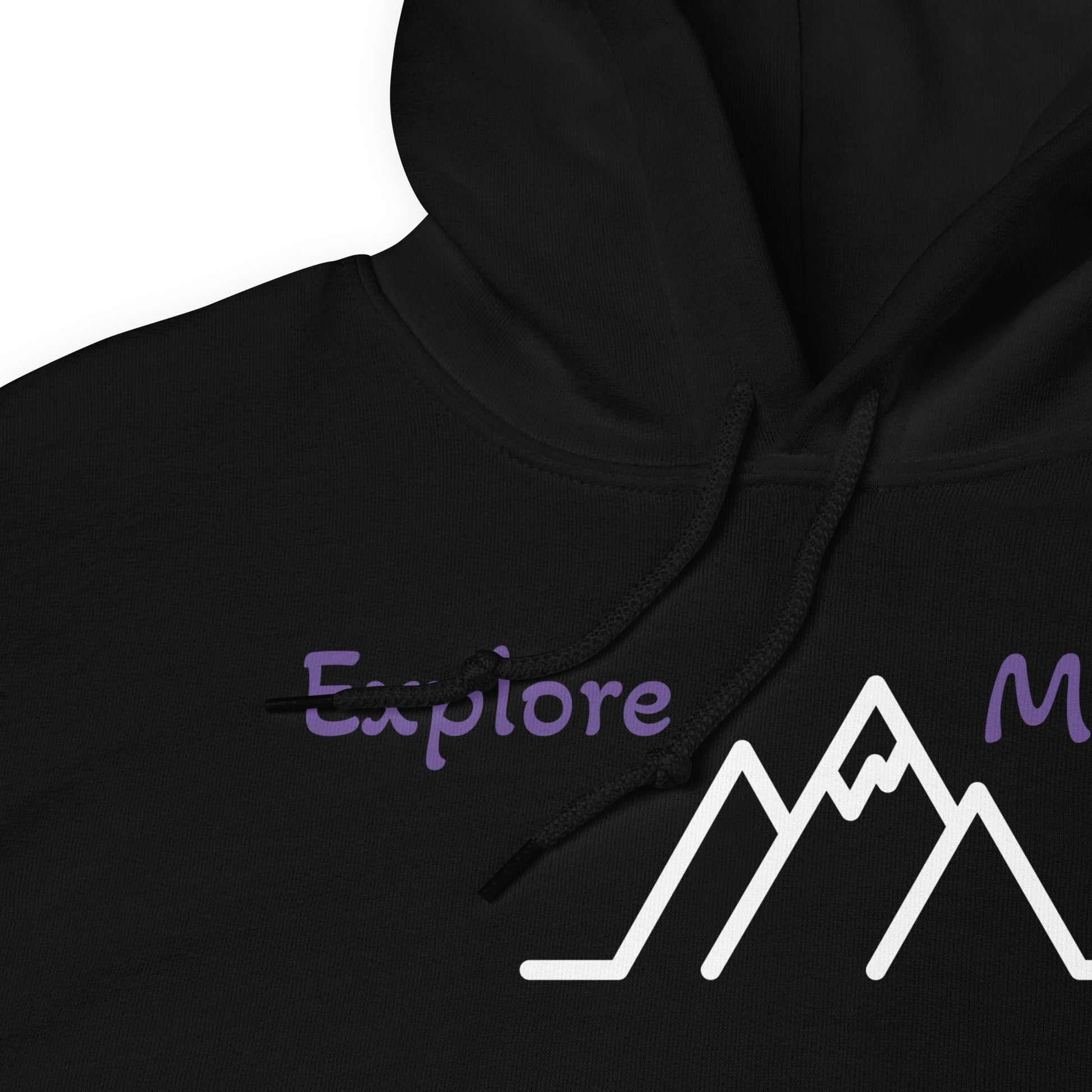Explore More With Mountains Men's (Unisex) Hoodie - Hoodies - Discovery Co.