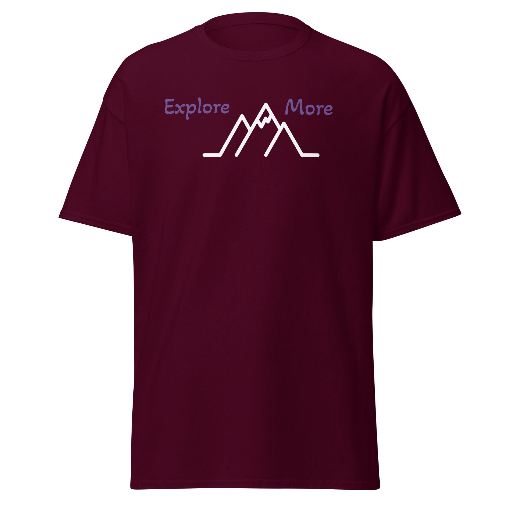 Explore More With Mountains Women's (Unisex) Classic Tee - Women's Shirts - Discovery Co.