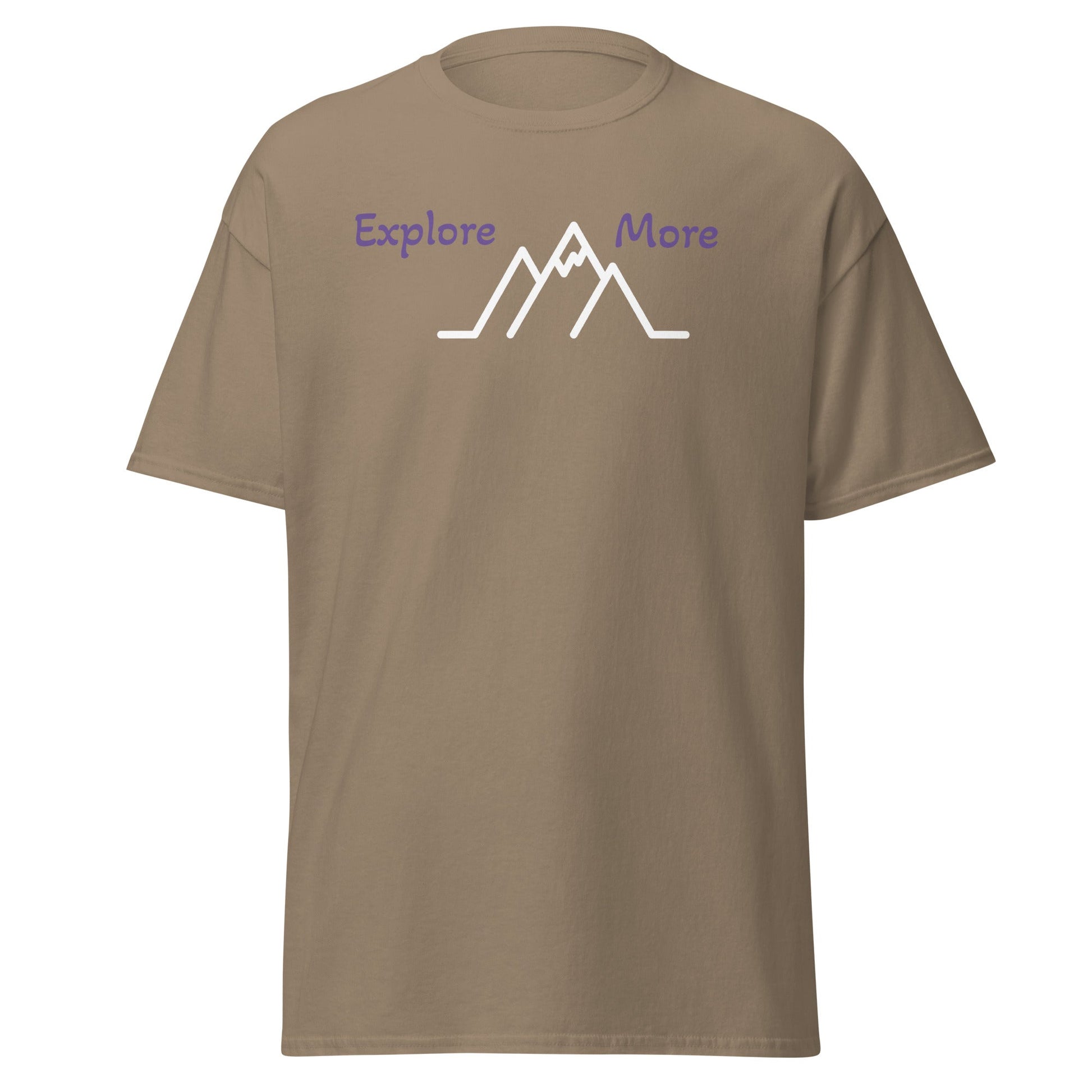 Explore More With Mountains Women's (Unisex) Classic Tee - Women's Shirts - Discovery Co.