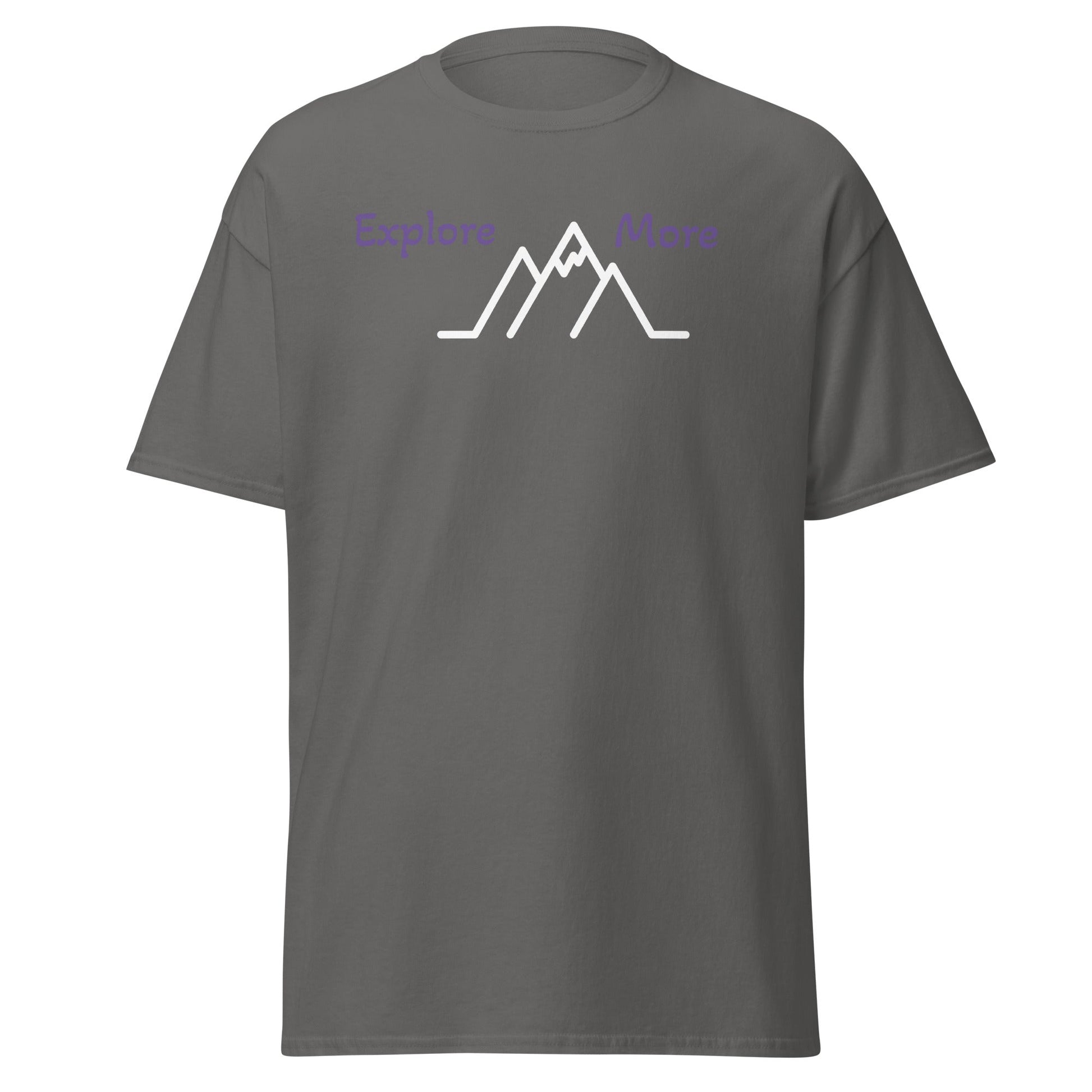 Explore More With Mountains Women's (Unisex) Classic Tee - Women's Shirts - Discovery Co.