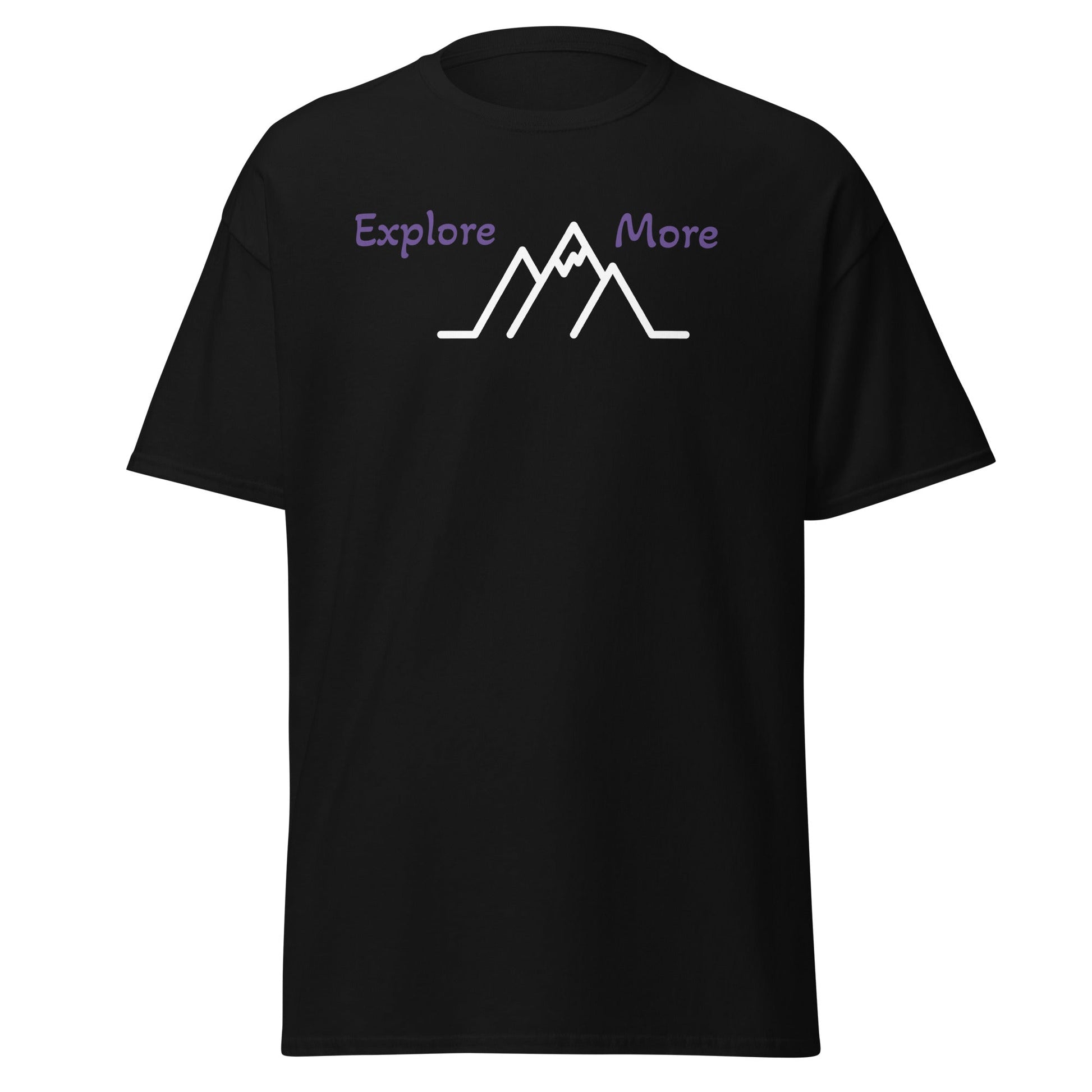 Explore More With Mountains Women's (Unisex) Classic Tee - Women's Shirts - Discovery Co.