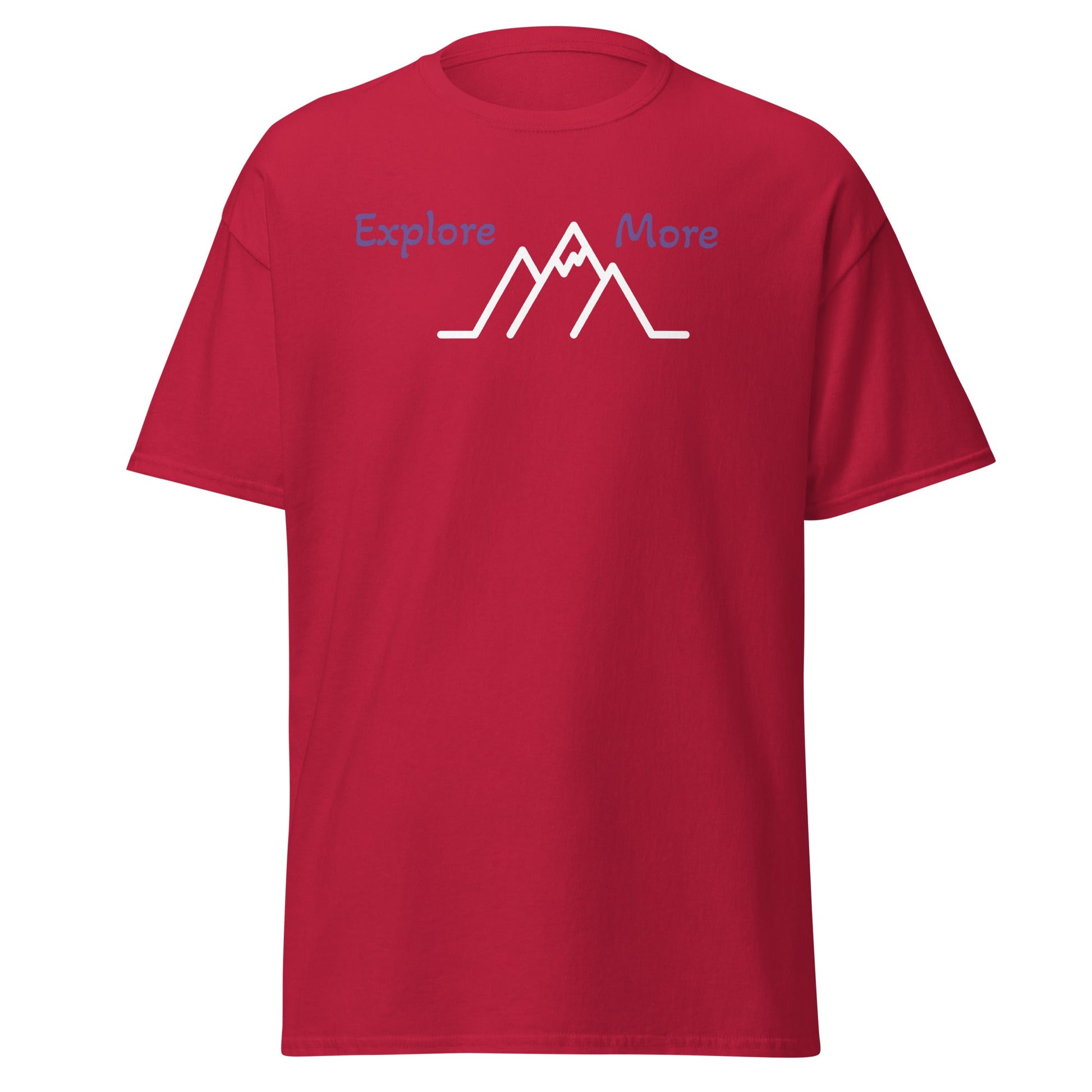 Explore More With Mountains Women's (Unisex) Classic Tee - Women's Shirts - Discovery Co.