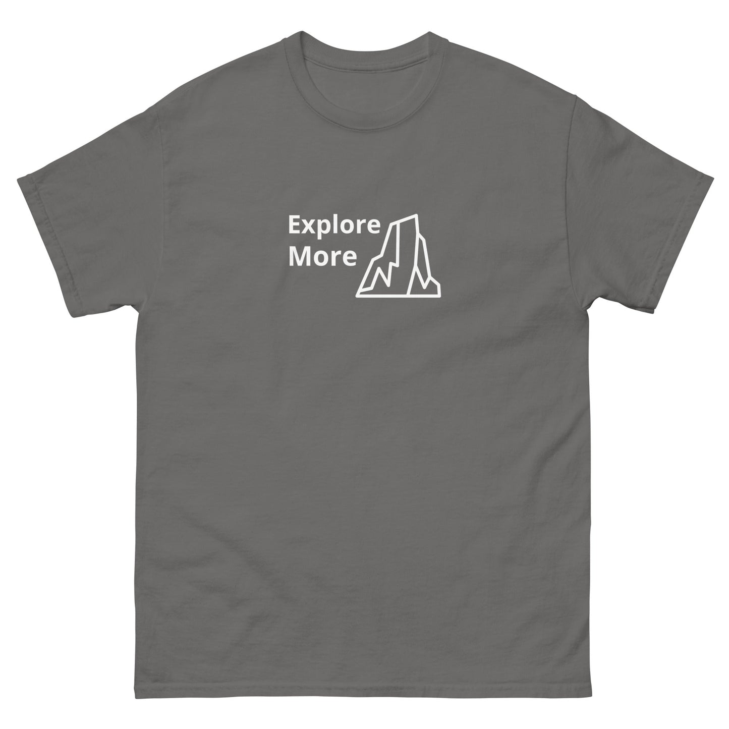 Explore More With Rock Men's Classic Tee - Men's Shirts - Discovery Co.